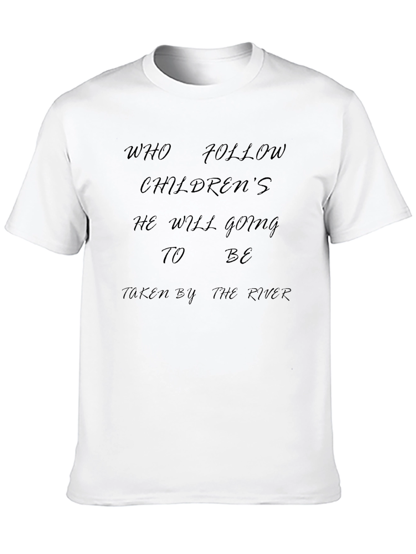 Who Follow Childrens T-Shirt