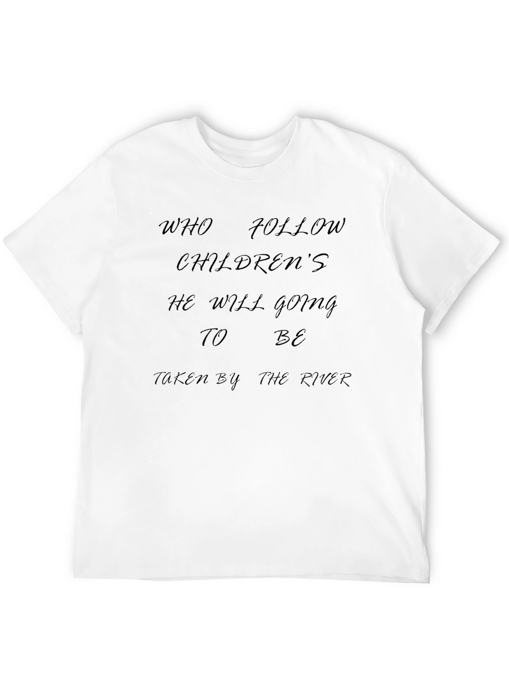 Who Follow Childrens T-Shirt