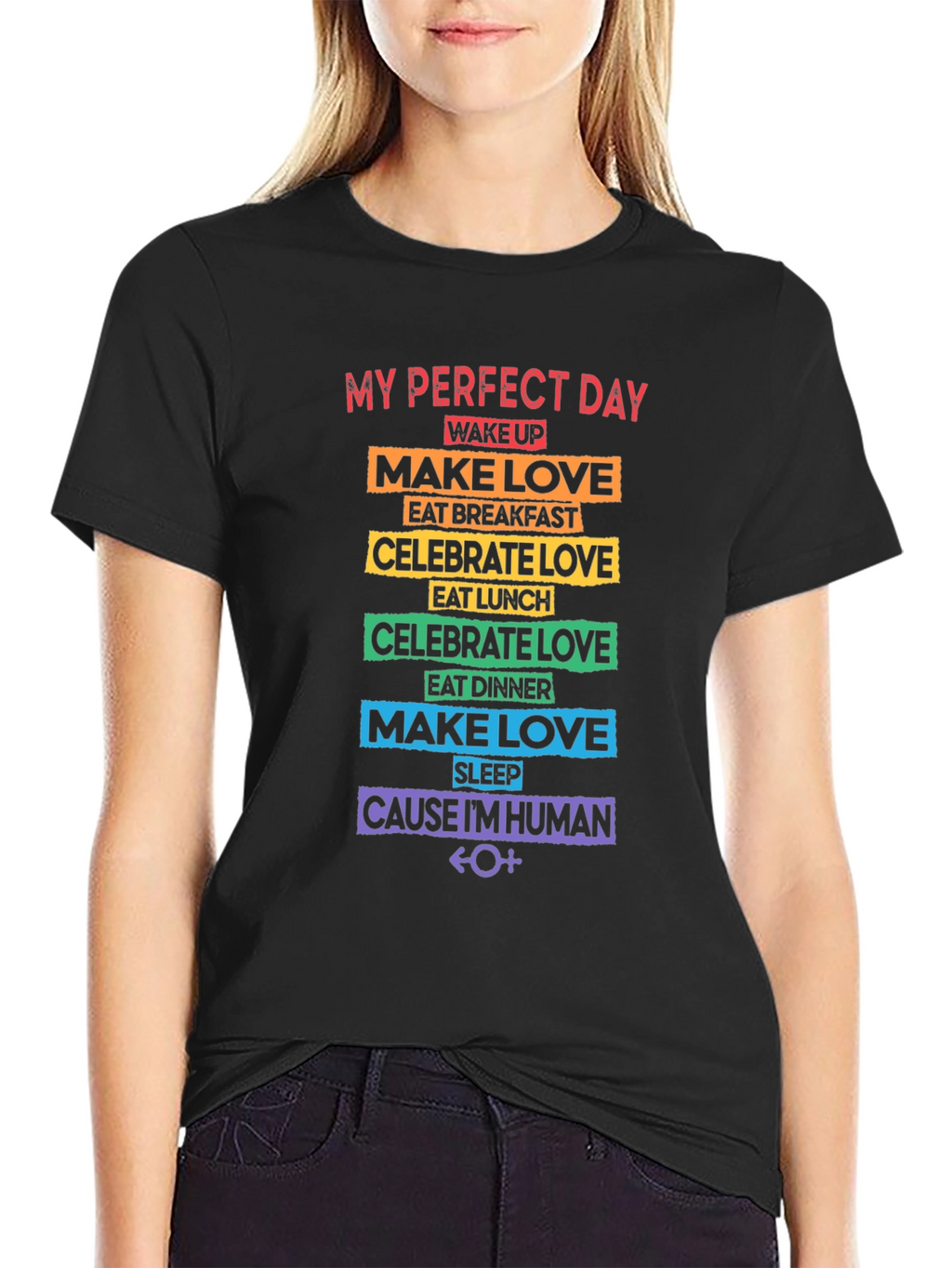 My Perfect Day Rainbow Pride T-Shirt