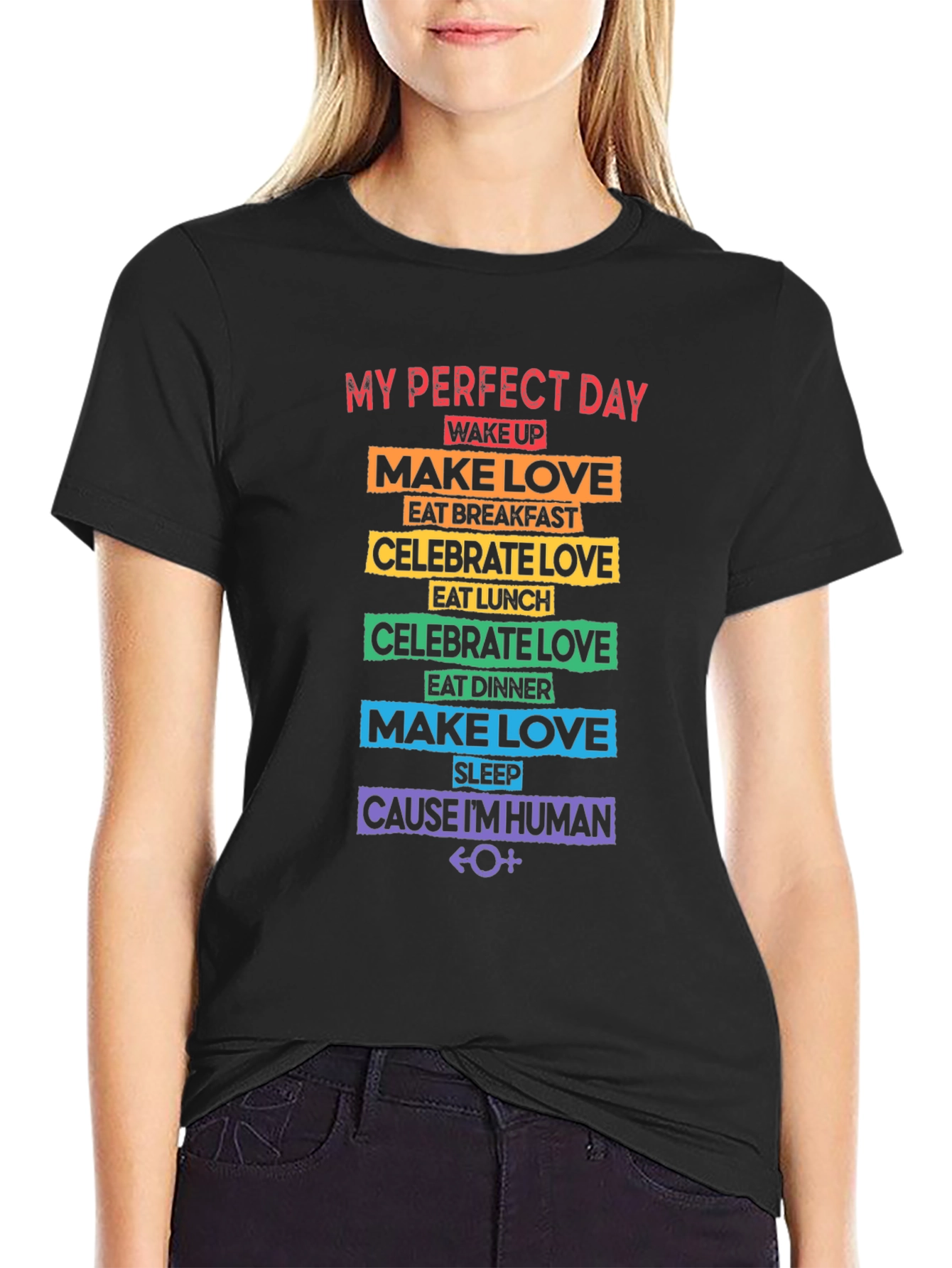 My Perfect Day Rainbow Pride T-Shirt
