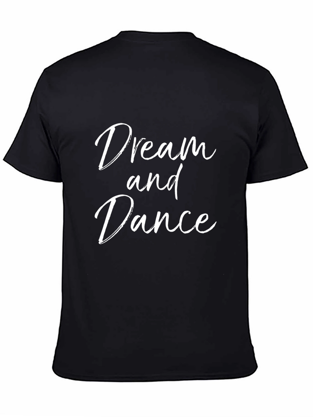Dream and Dance Black Graphic Tee