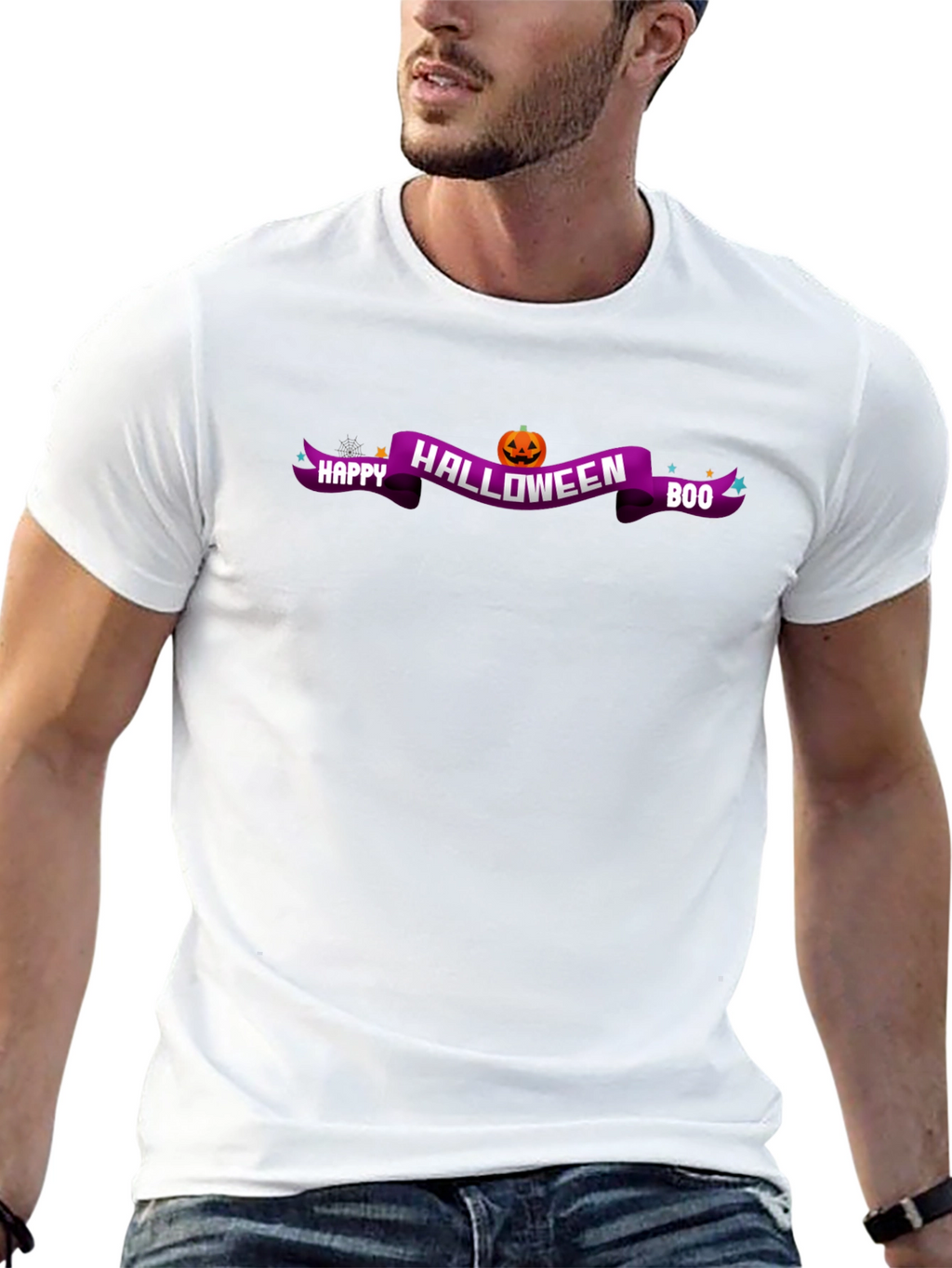 Happy Halloween Boo Graphic Tee