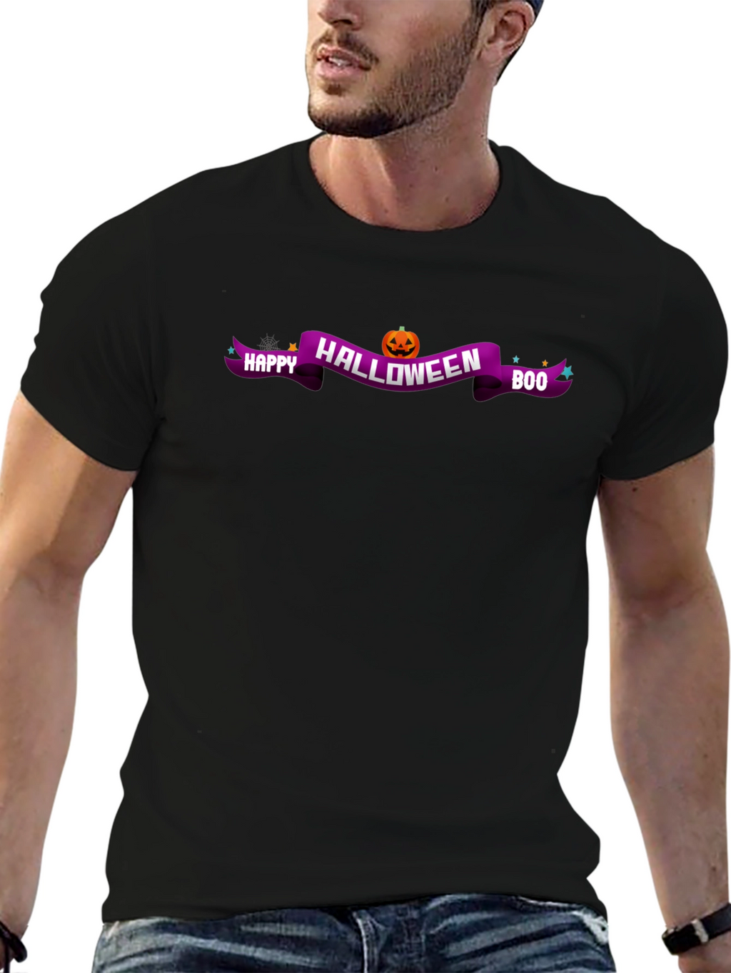 Happy Halloween Boo Graphic Tee
