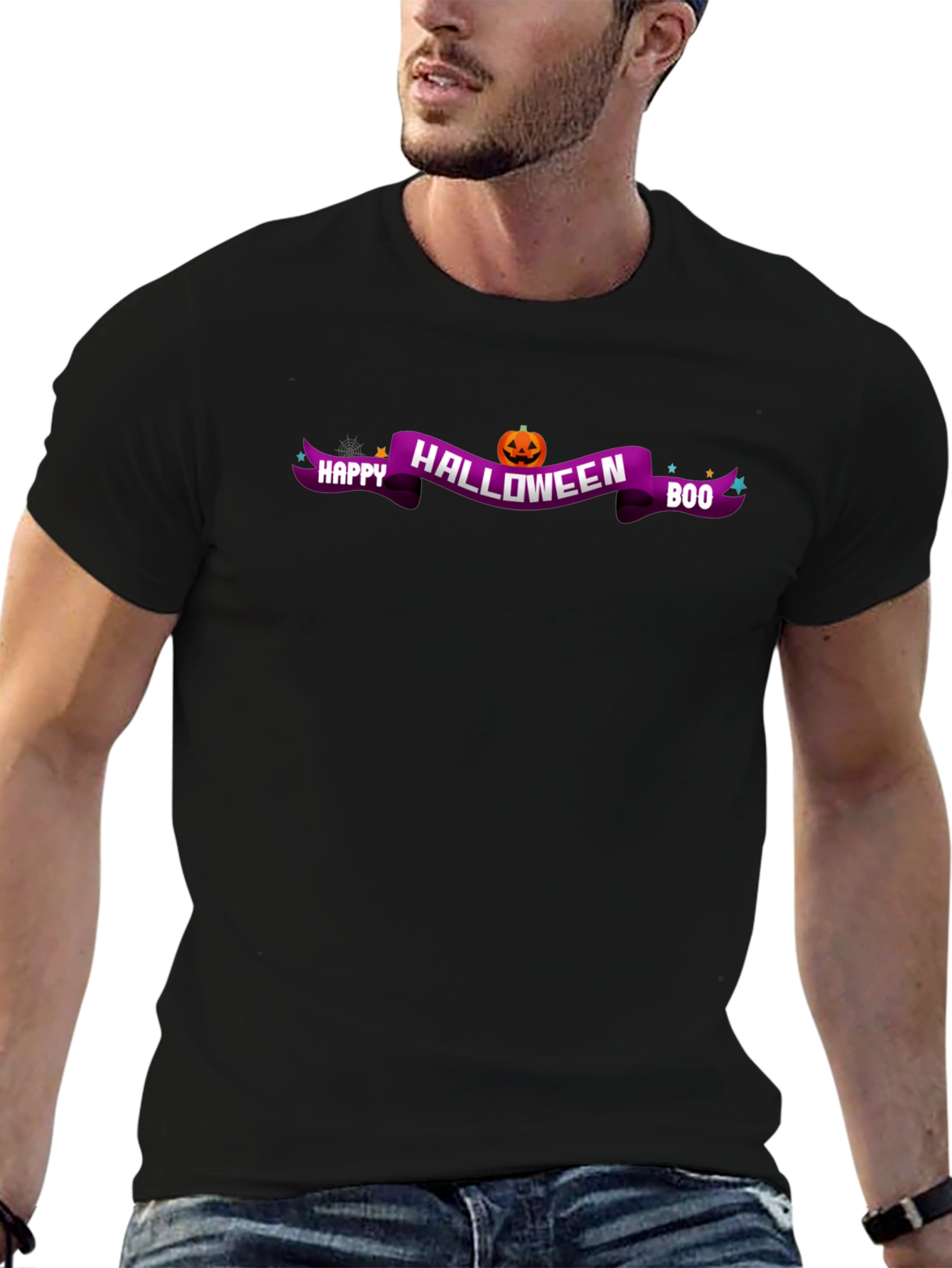 Happy Halloween Boo Graphic Tee