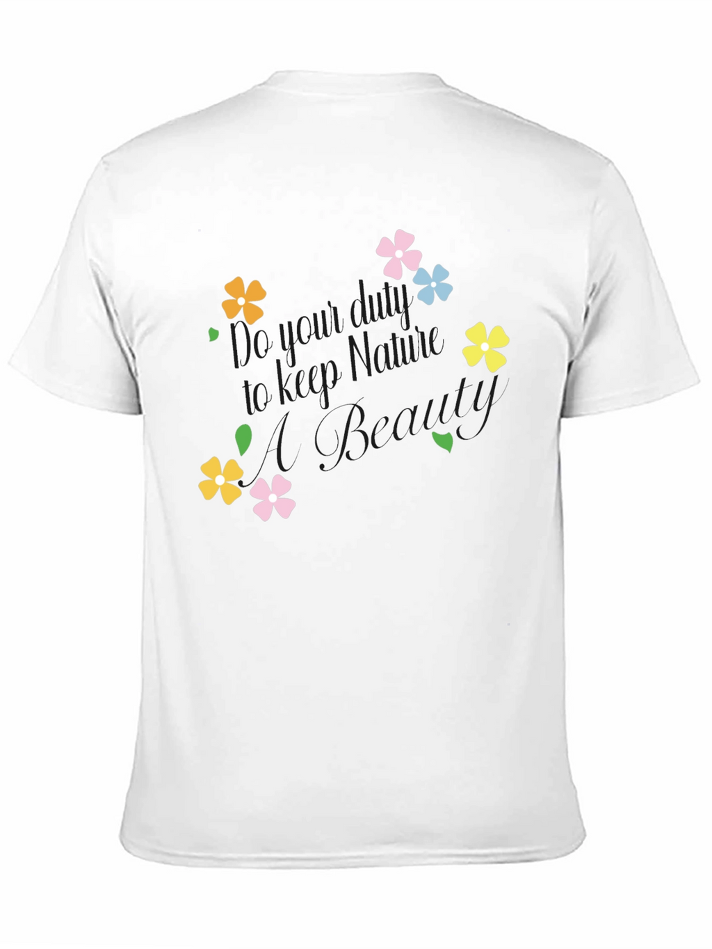 Floral Graphic Tee - Keep Blooming!