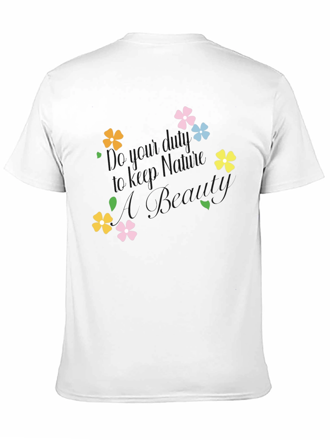 Floral Graphic Tee - Keep Blooming!
