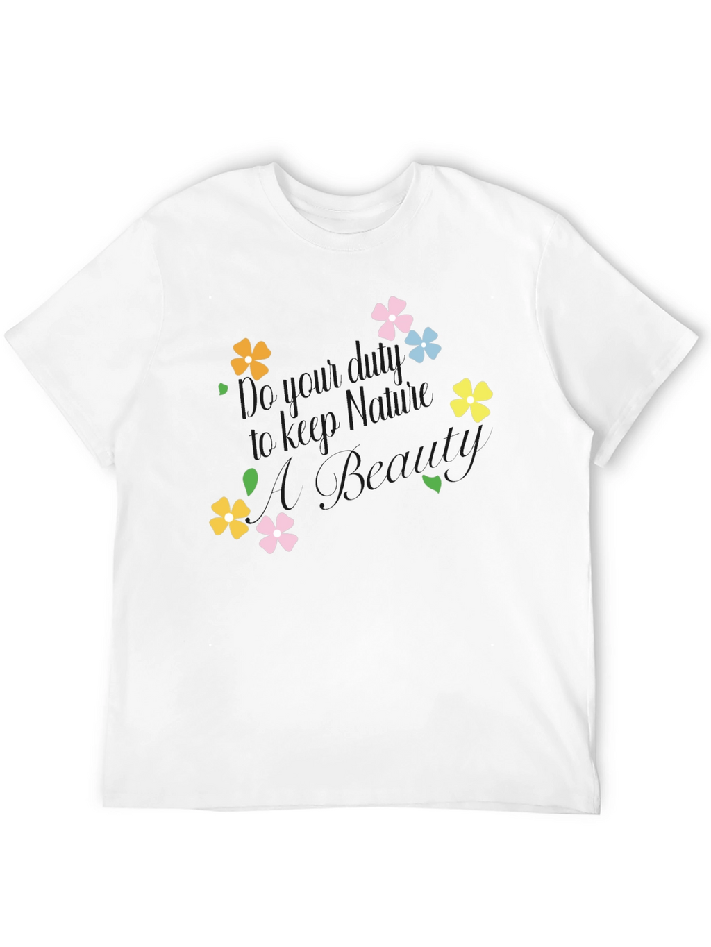 Floral Graphic Tee - Keep Blooming!