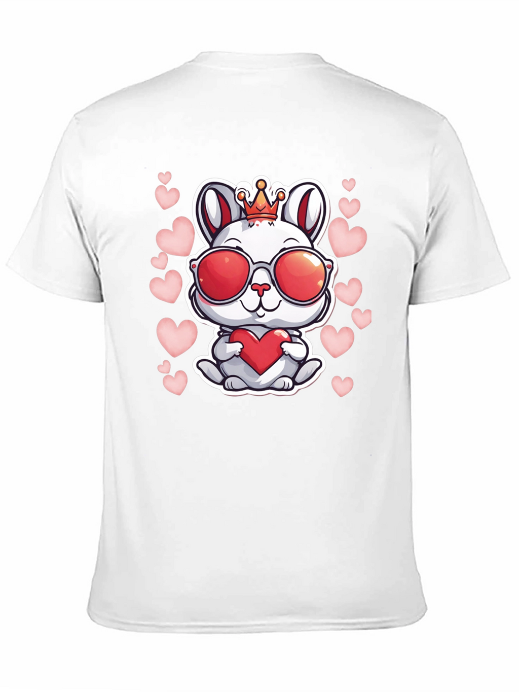 Cute Bunny Valentines Day T-Shirt