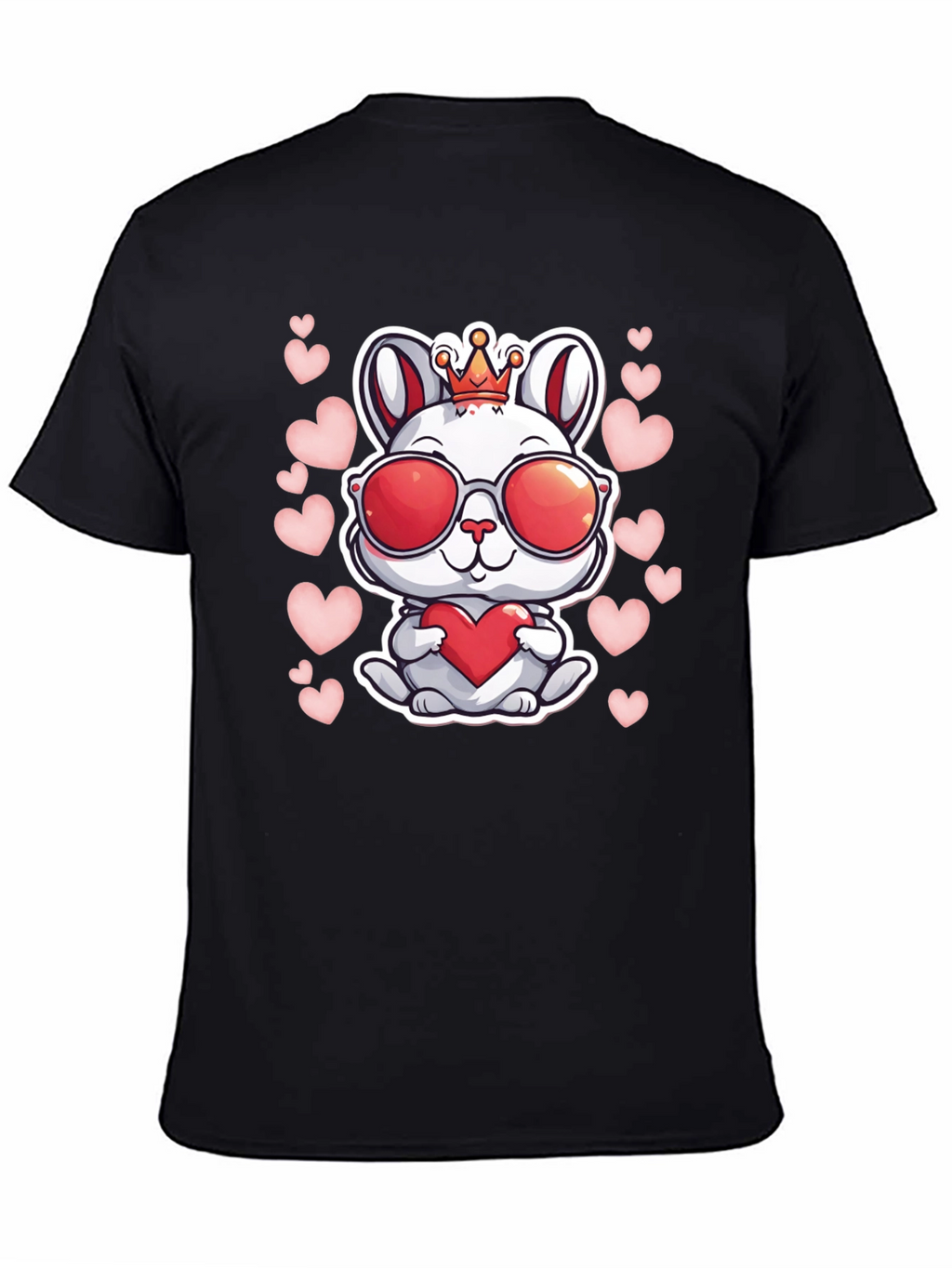 Cute Bunny Valentines Day T-Shirt