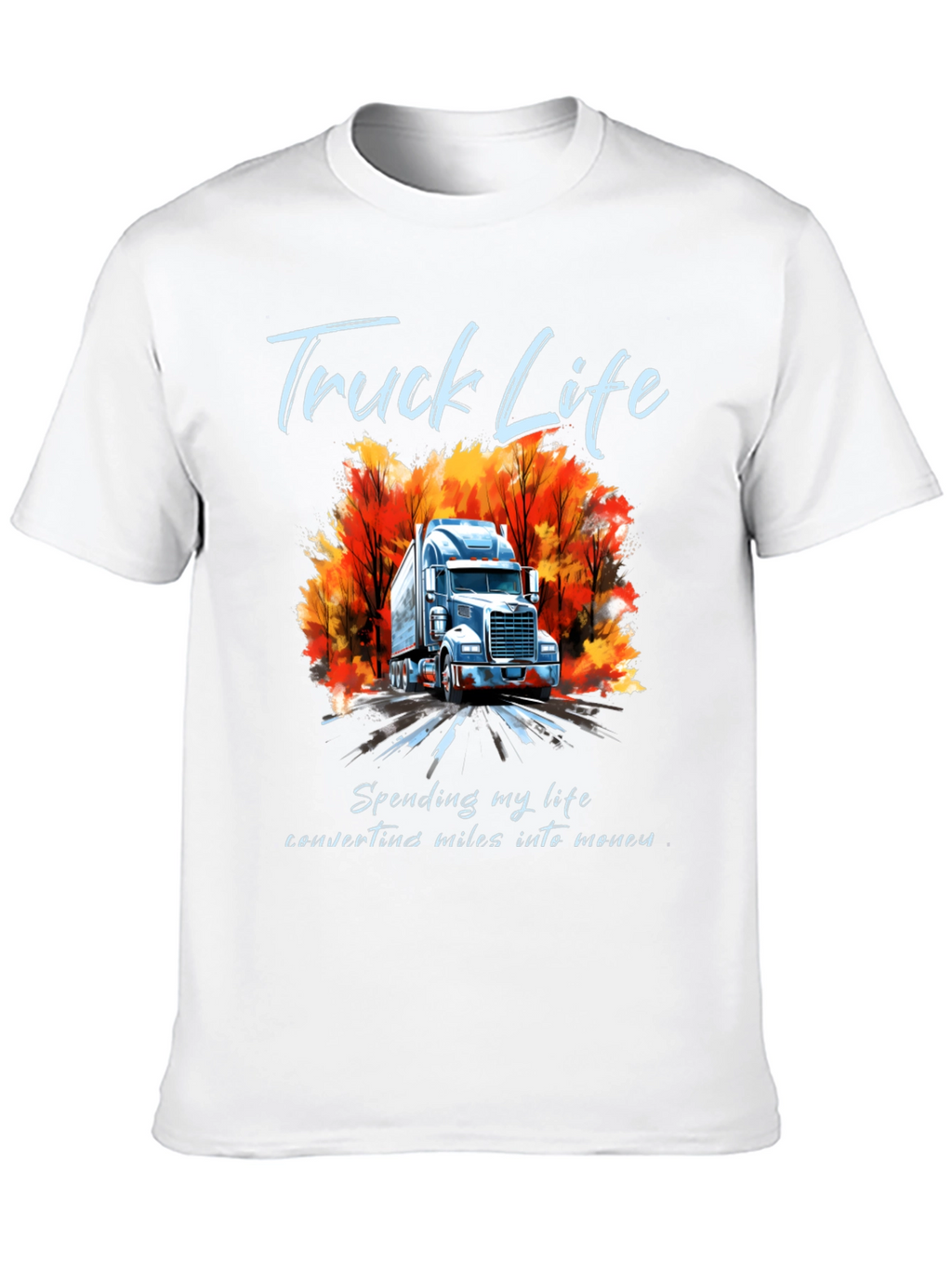 Truck Life Graphic Tee - Mens Black T-Shirt