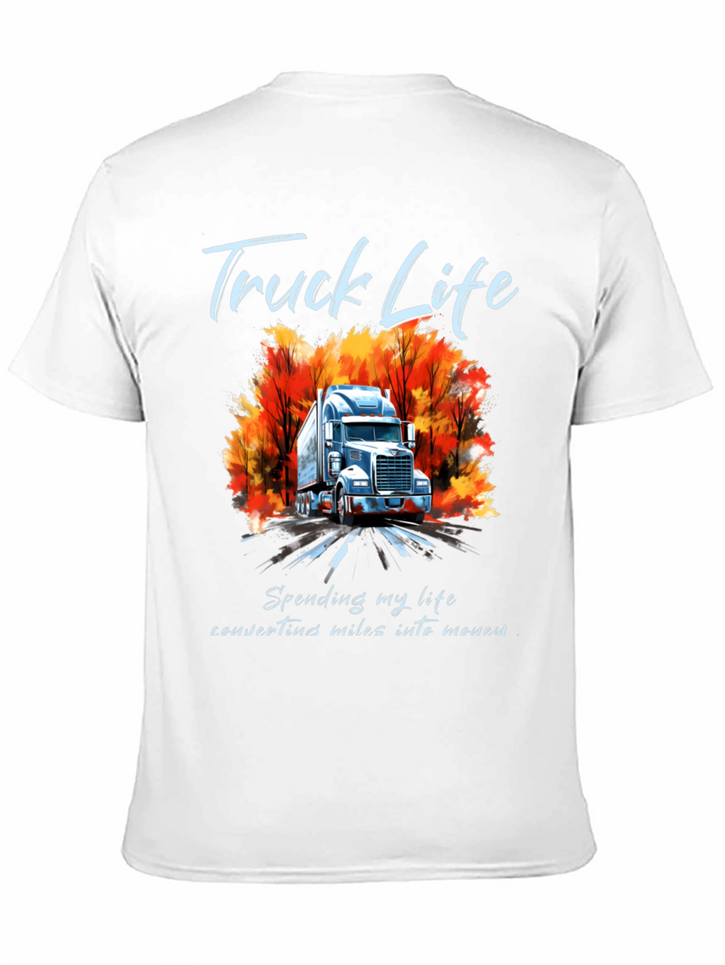 Truck Life Graphic Tee - Mens Black T-Shirt