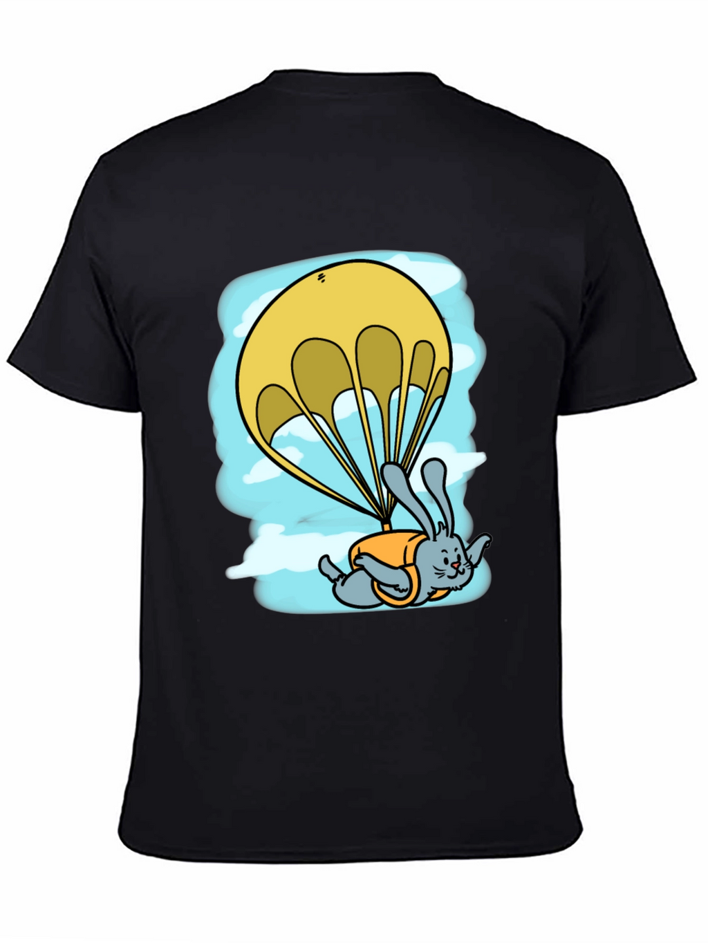Funny Skydiving Bunny T-Shirt