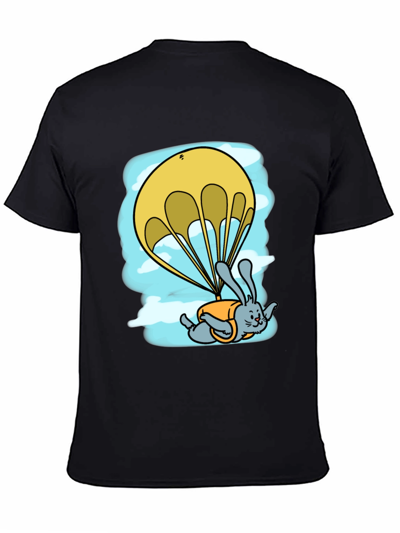Funny Skydiving Bunny T-Shirt