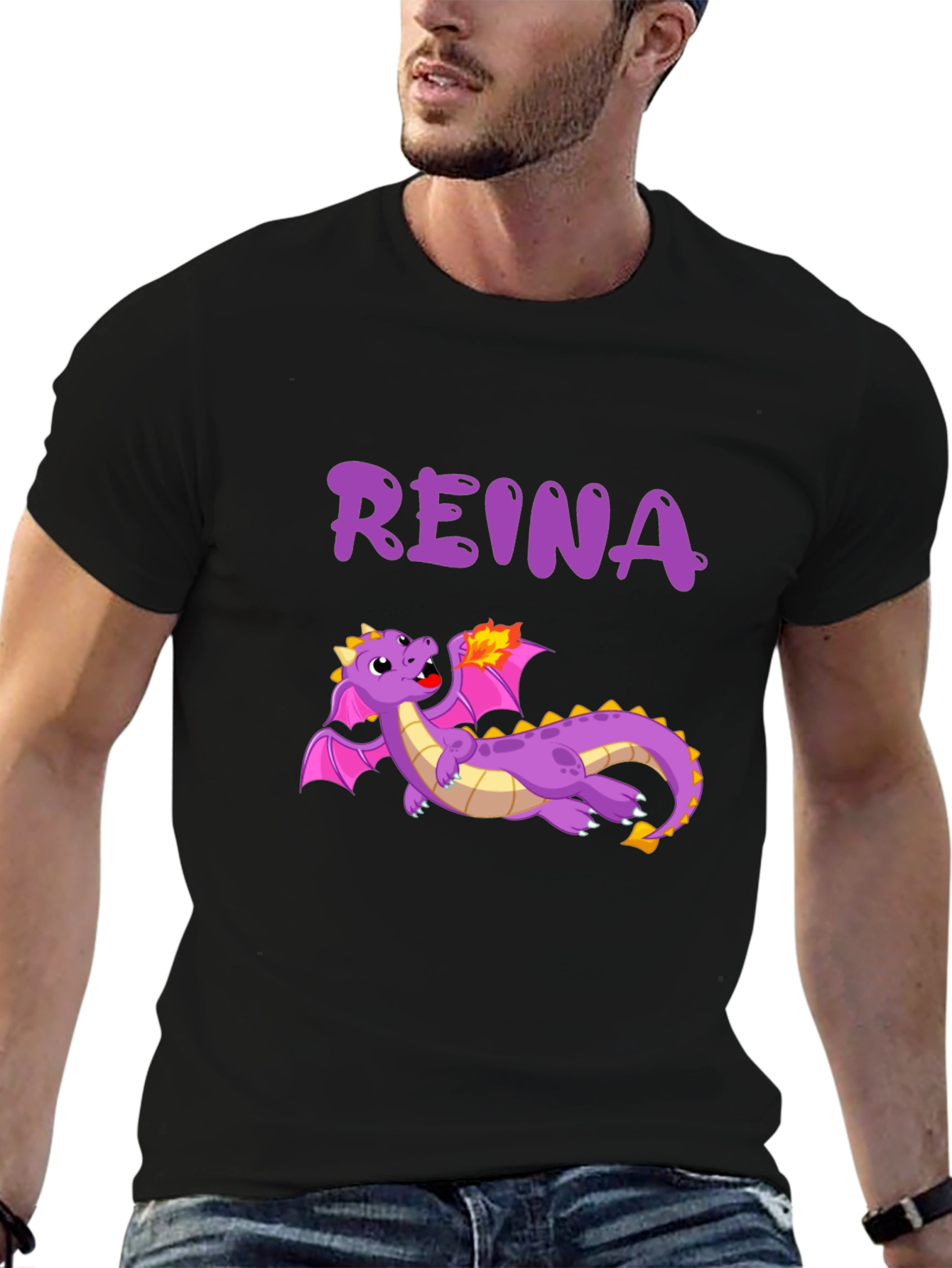 Reina Dragon Graphic T-Shirt