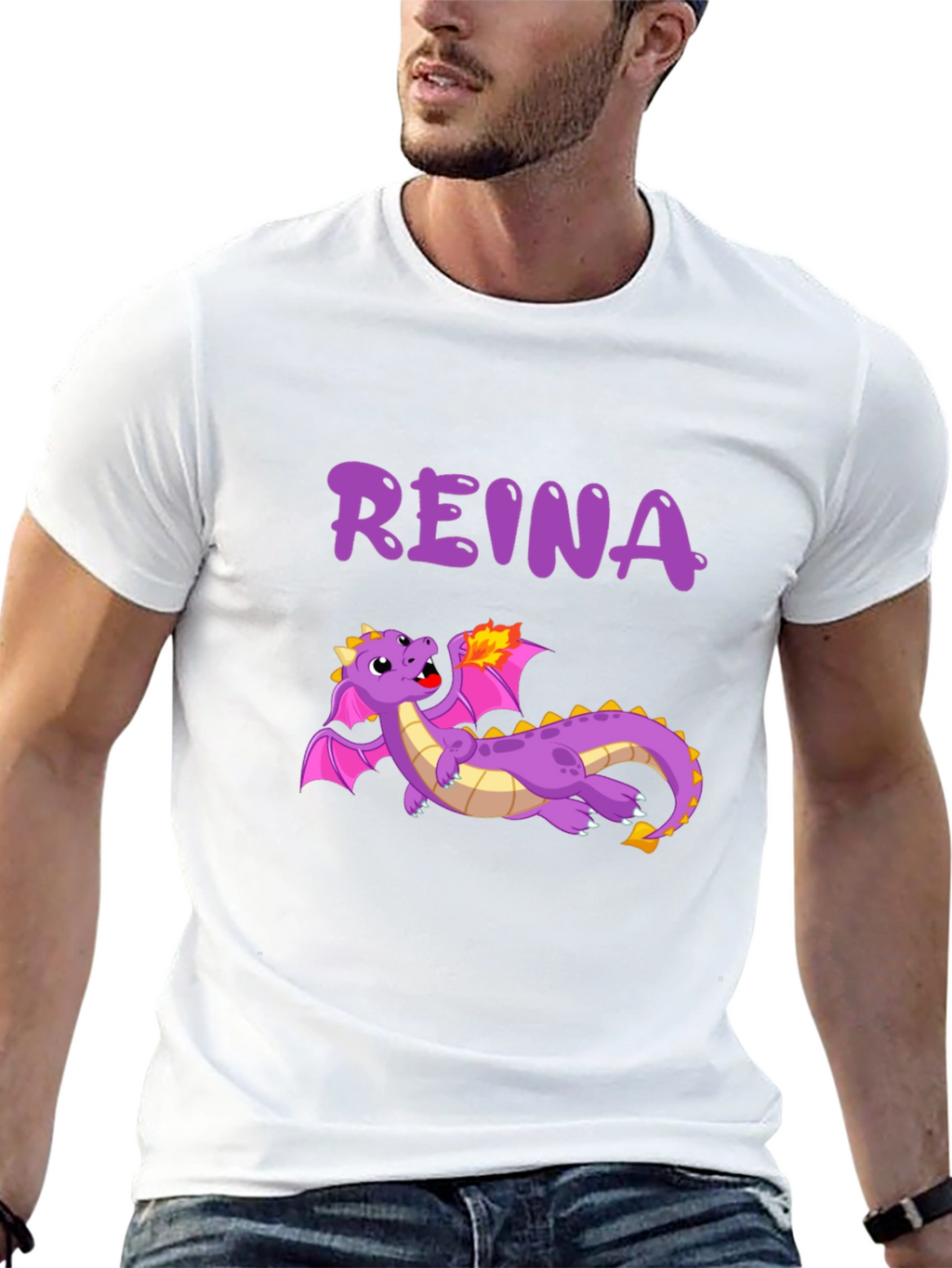 Reina Dragon Graphic T-Shirt