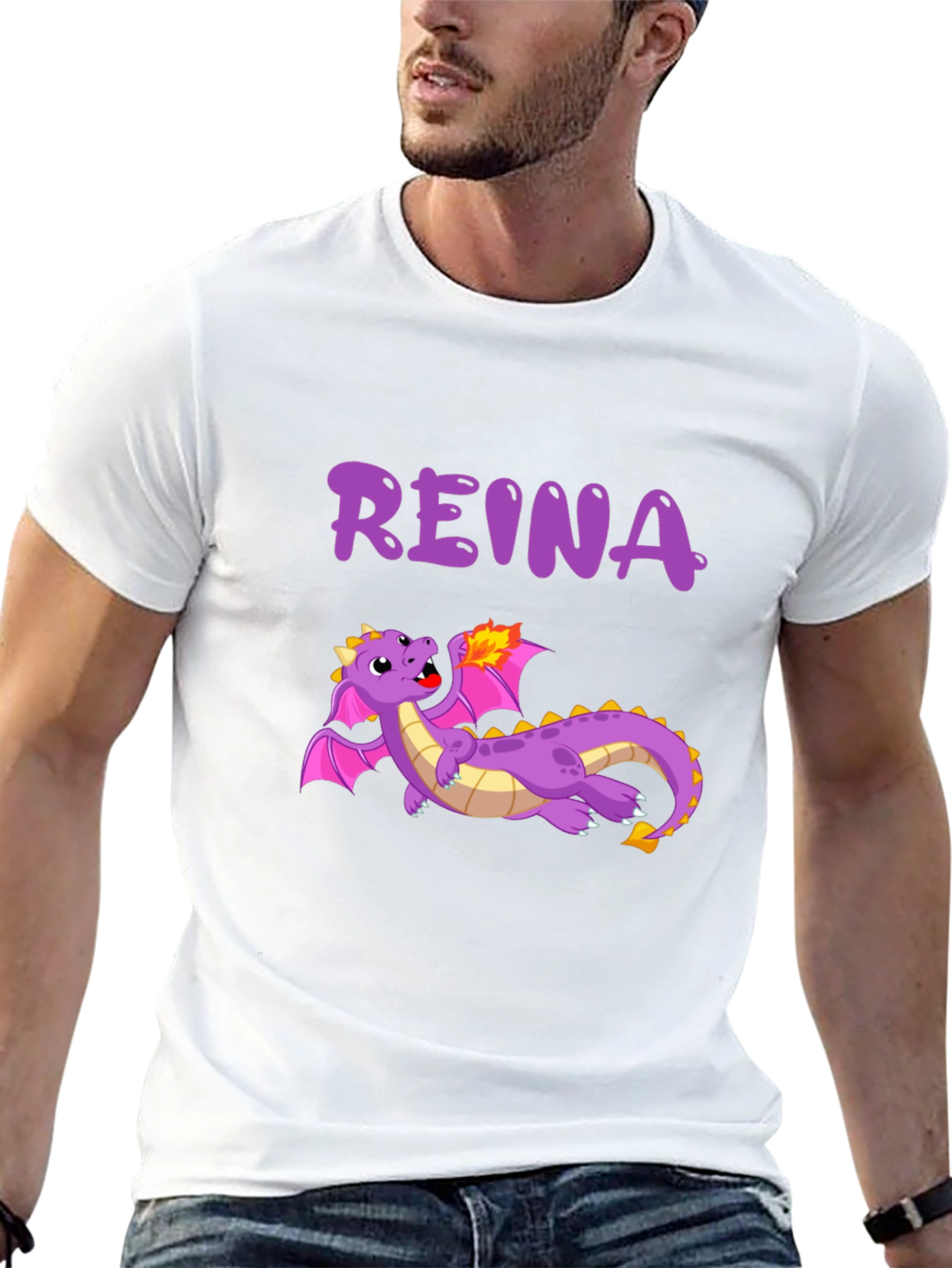Reina Dragon Graphic T-Shirt