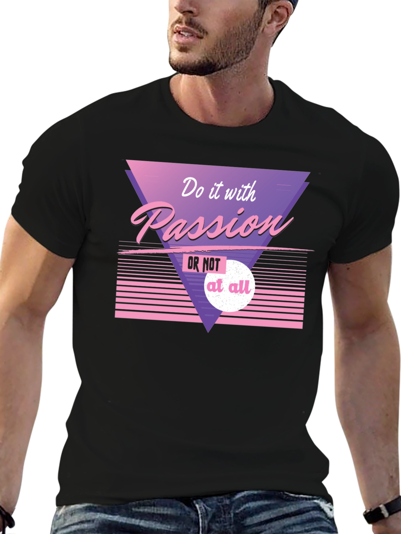 Passion T-Shirt - 80s Retro Style
