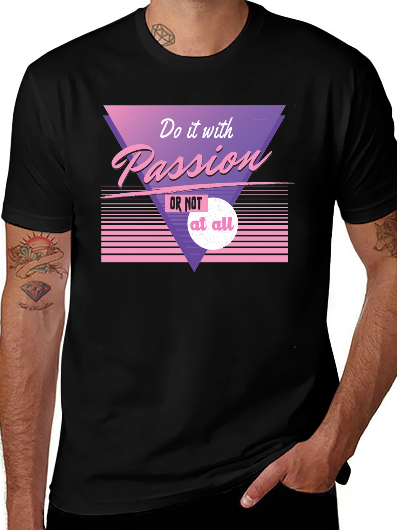 Passion T-Shirt - 80s Retro Style
