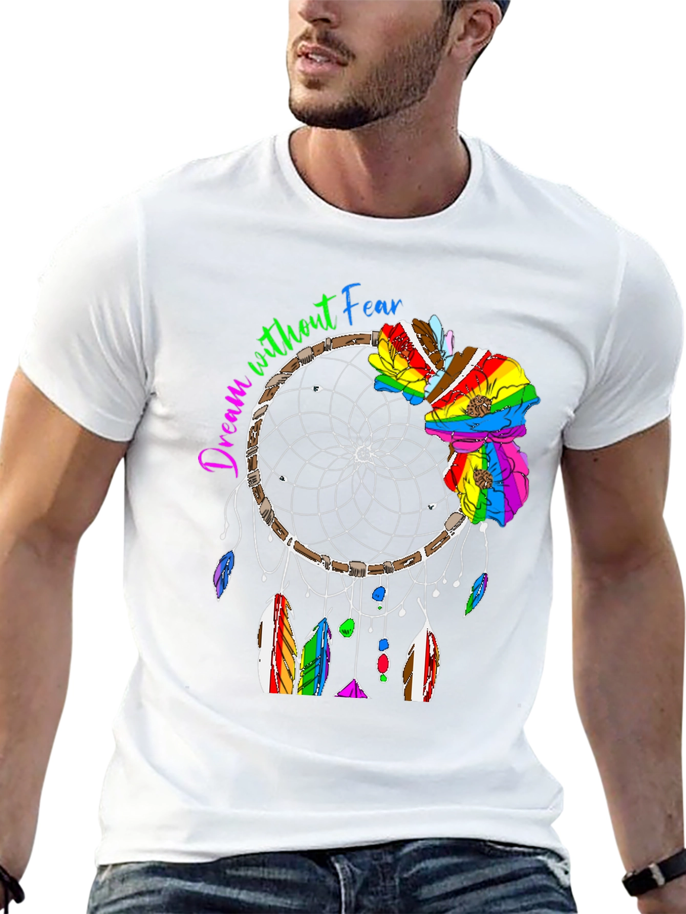 Dream Without Fear Dreamcatcher T-Shirt
