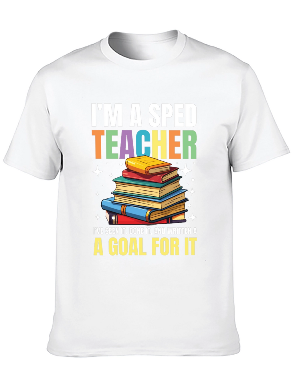 SPED Teacher T-Shirt: Special Education Bookworm Tee