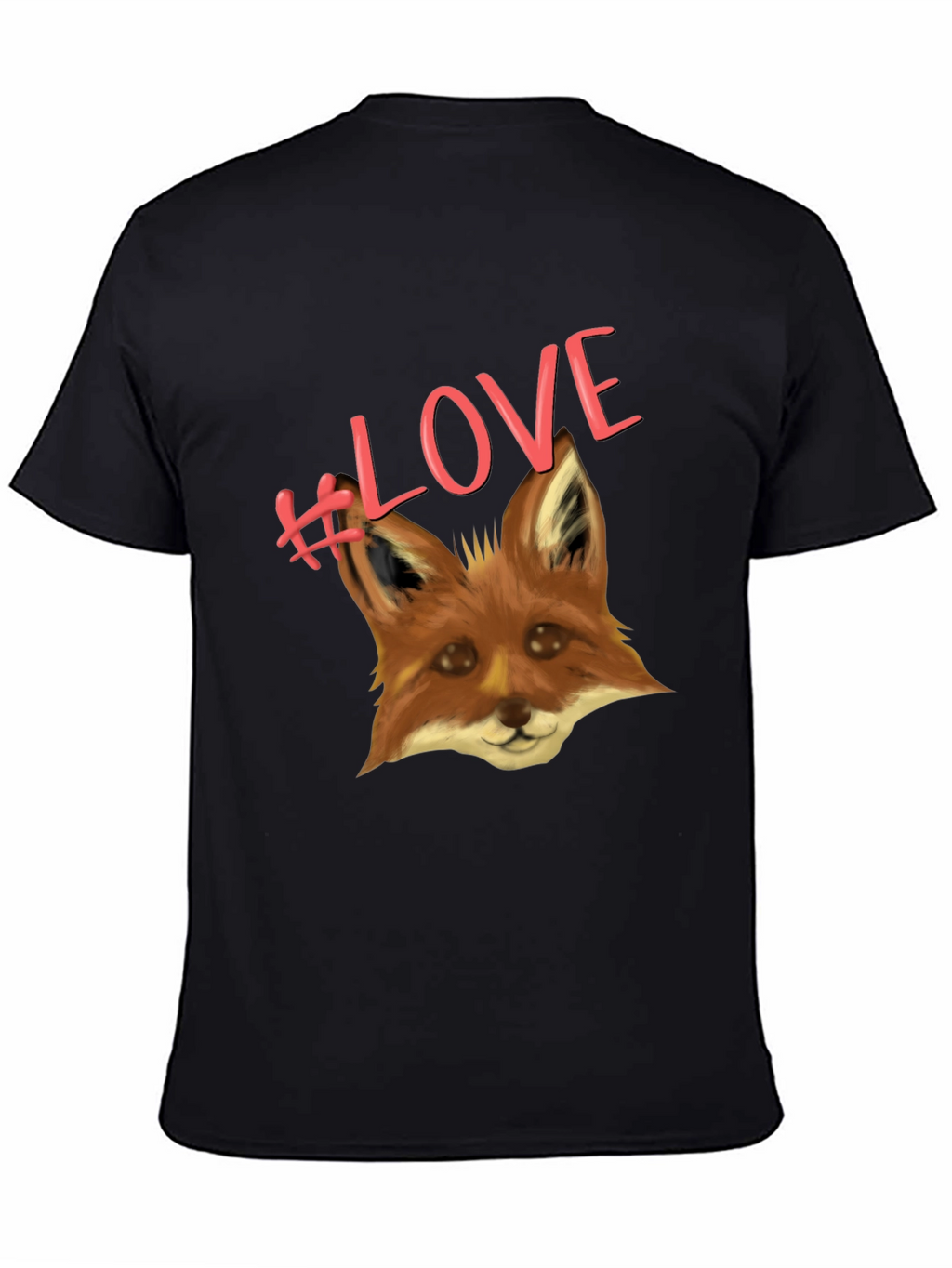 Fox Love T-Shirt - Cute Animal Graphic Tee