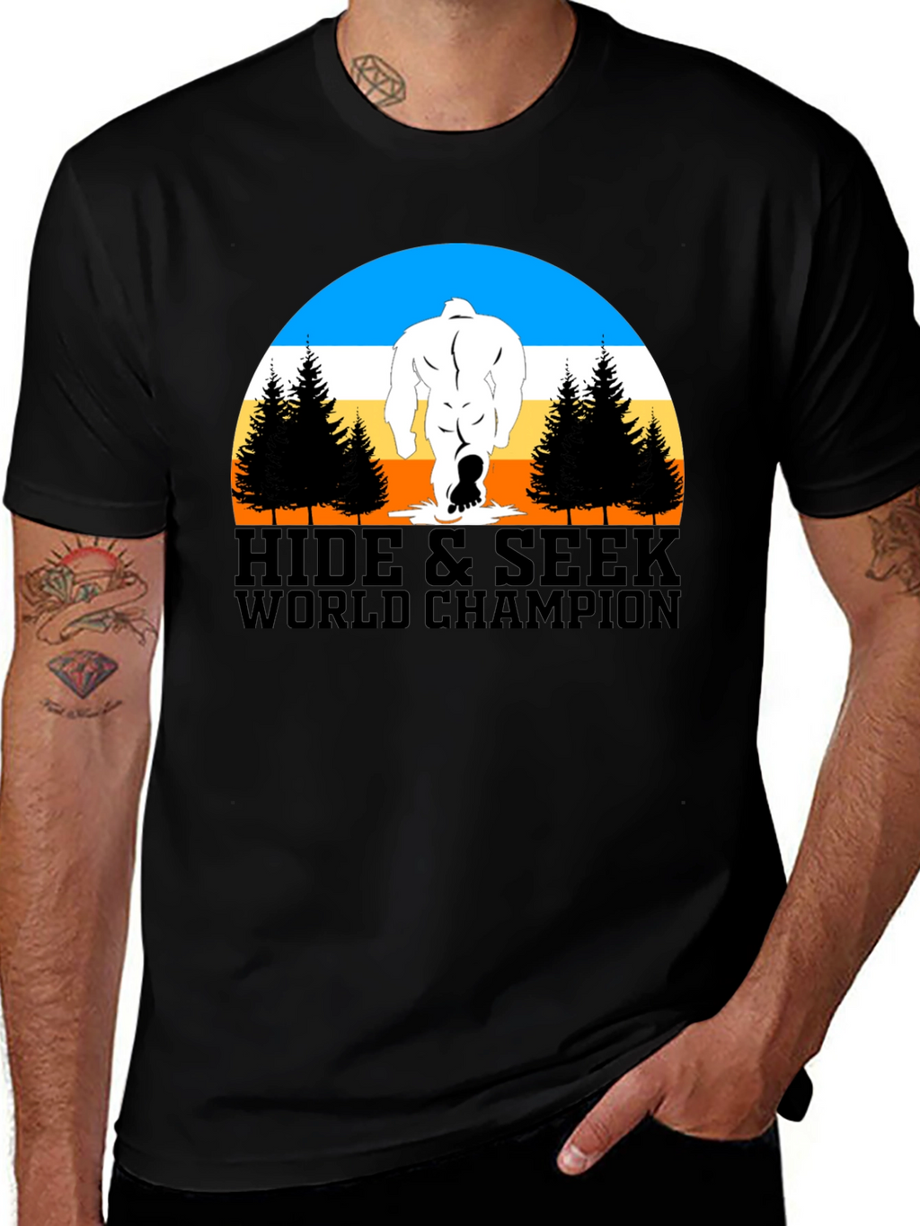 Hide & Seek World Champion Bigfoot T-Shirt
