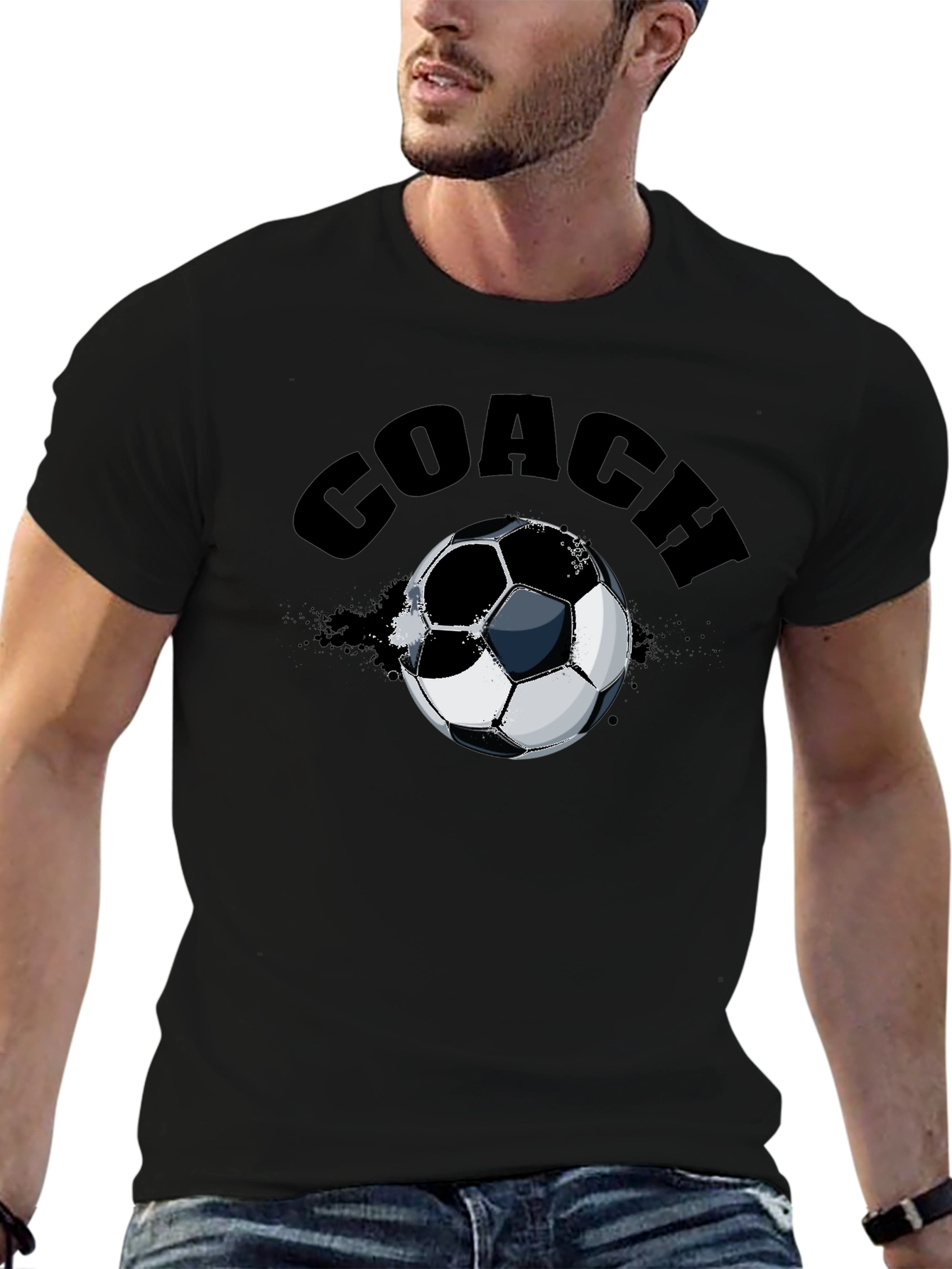 Coach Soccer Ball T-Shirt