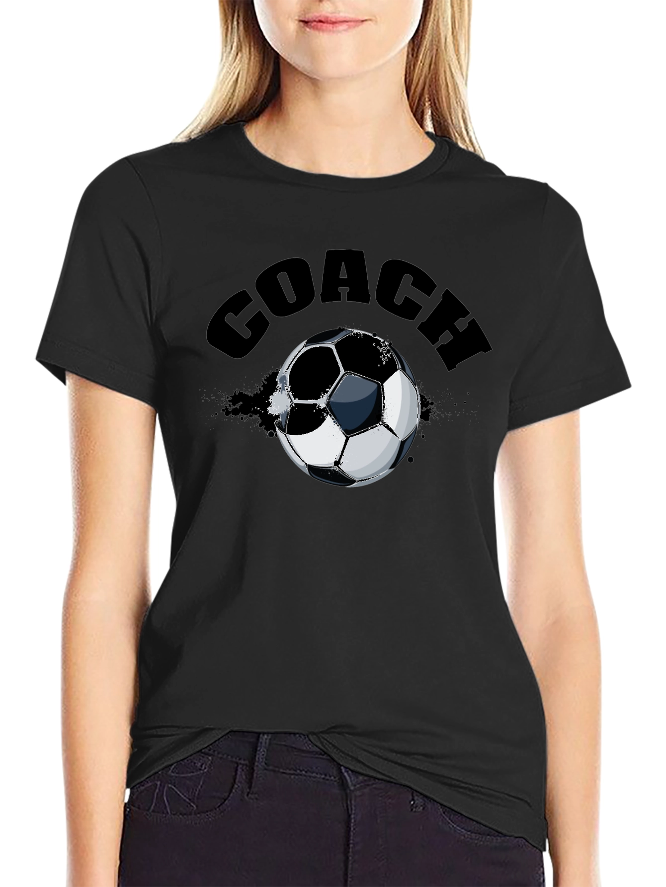 Coach Soccer Ball T-Shirt