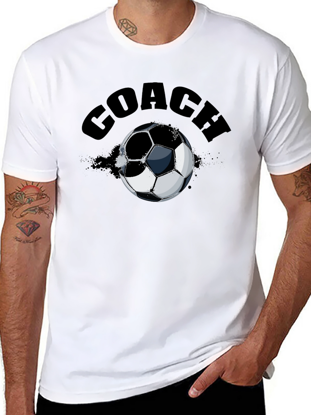 Coach Soccer Ball T-Shirt