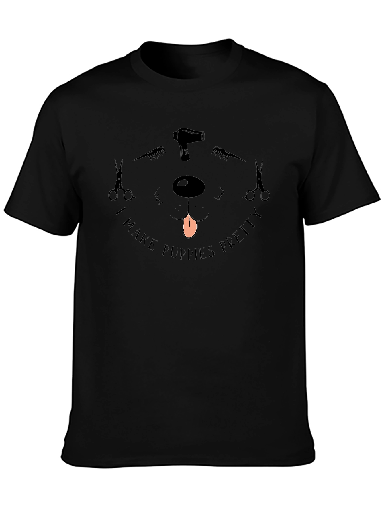 Puppy Groomer T-Shirt - I Make Puppies Pretty