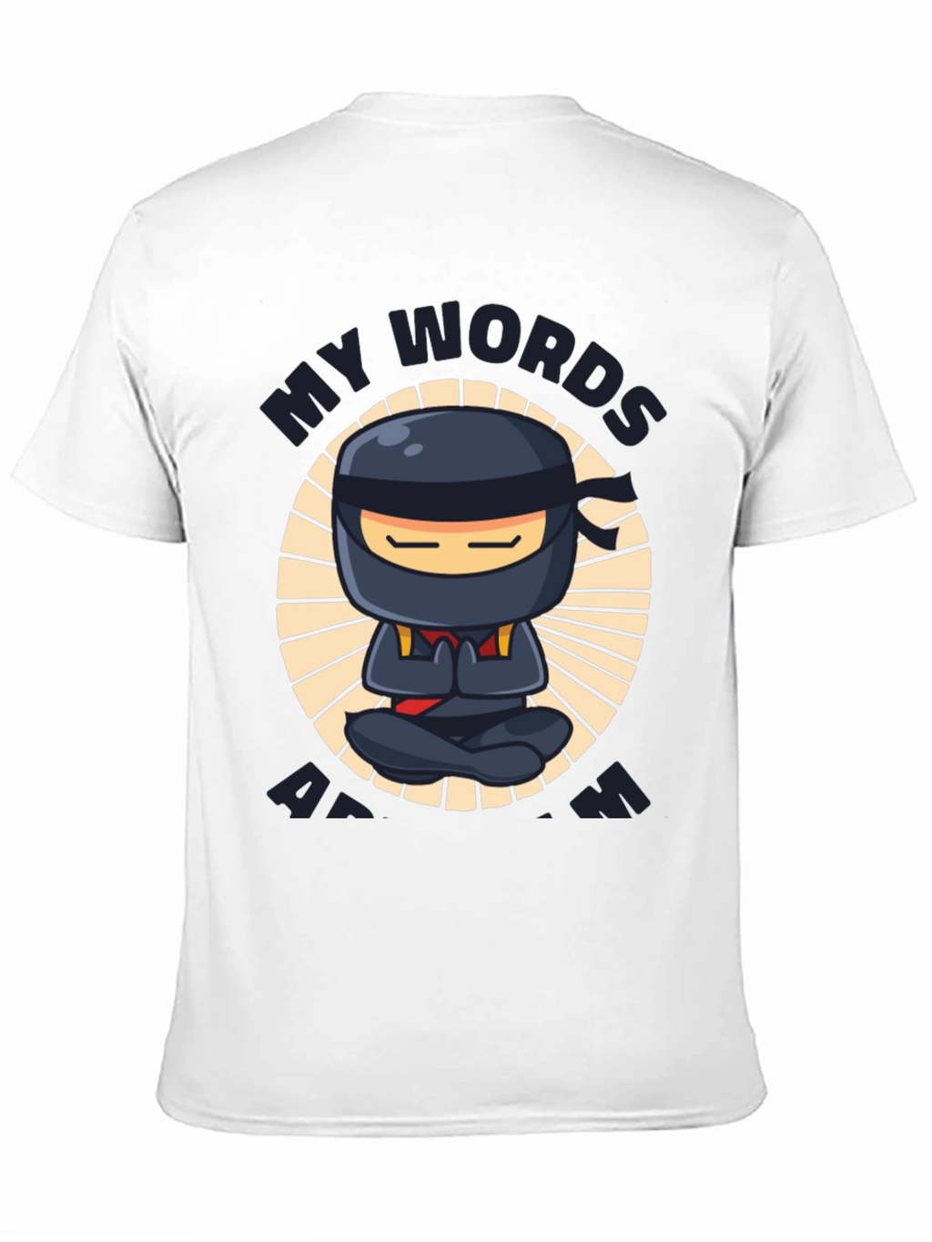 Ninja Words Are Wisdom T-Shirt
