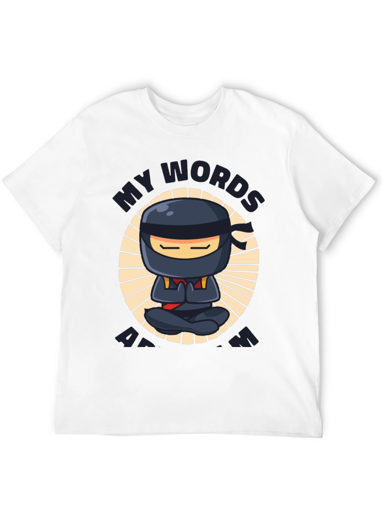 Ninja Words Are Wisdom T-Shirt