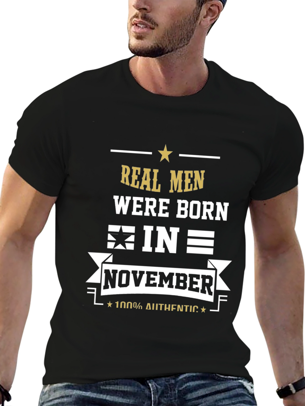 Real Men Born in November T-Shirt