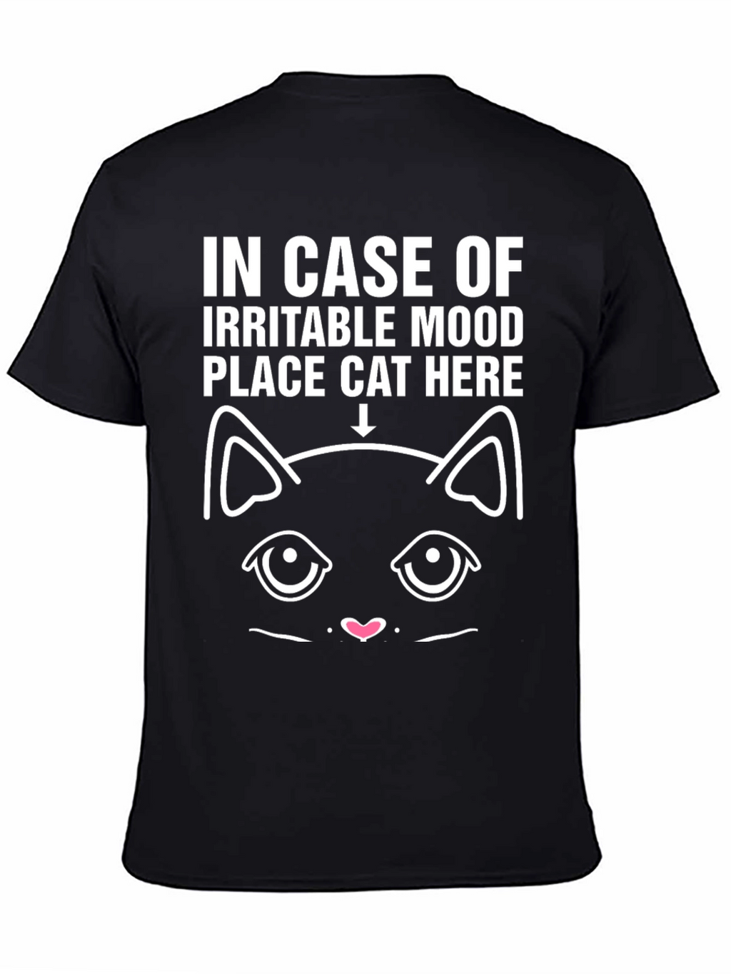 Irritable Mood Cat Here T-Shirt