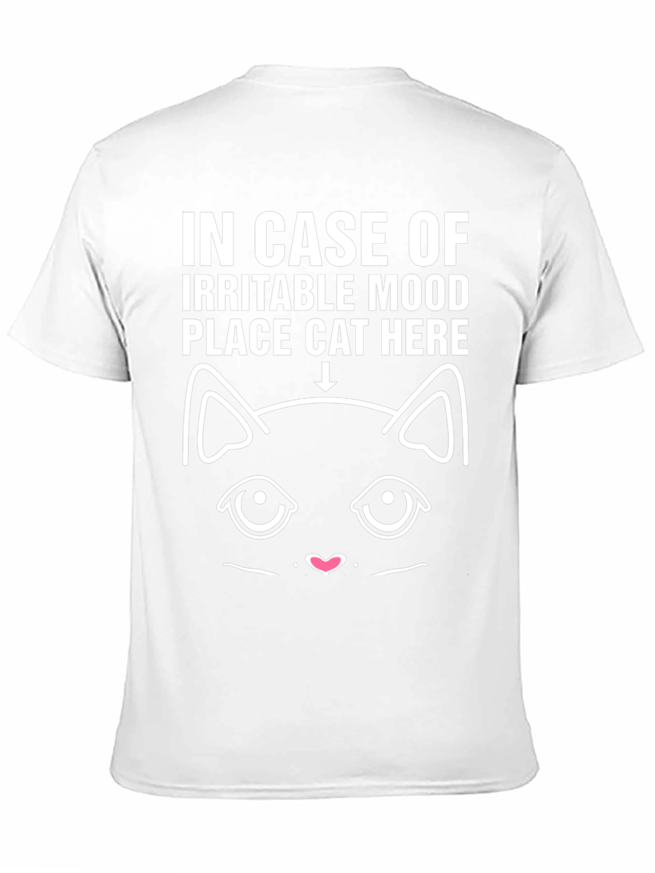Irritable Mood Cat Here T-Shirt