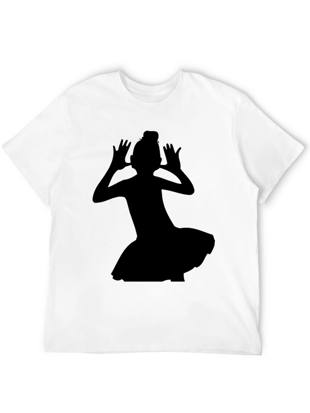 Silhouette Dancer Black T-Shirt