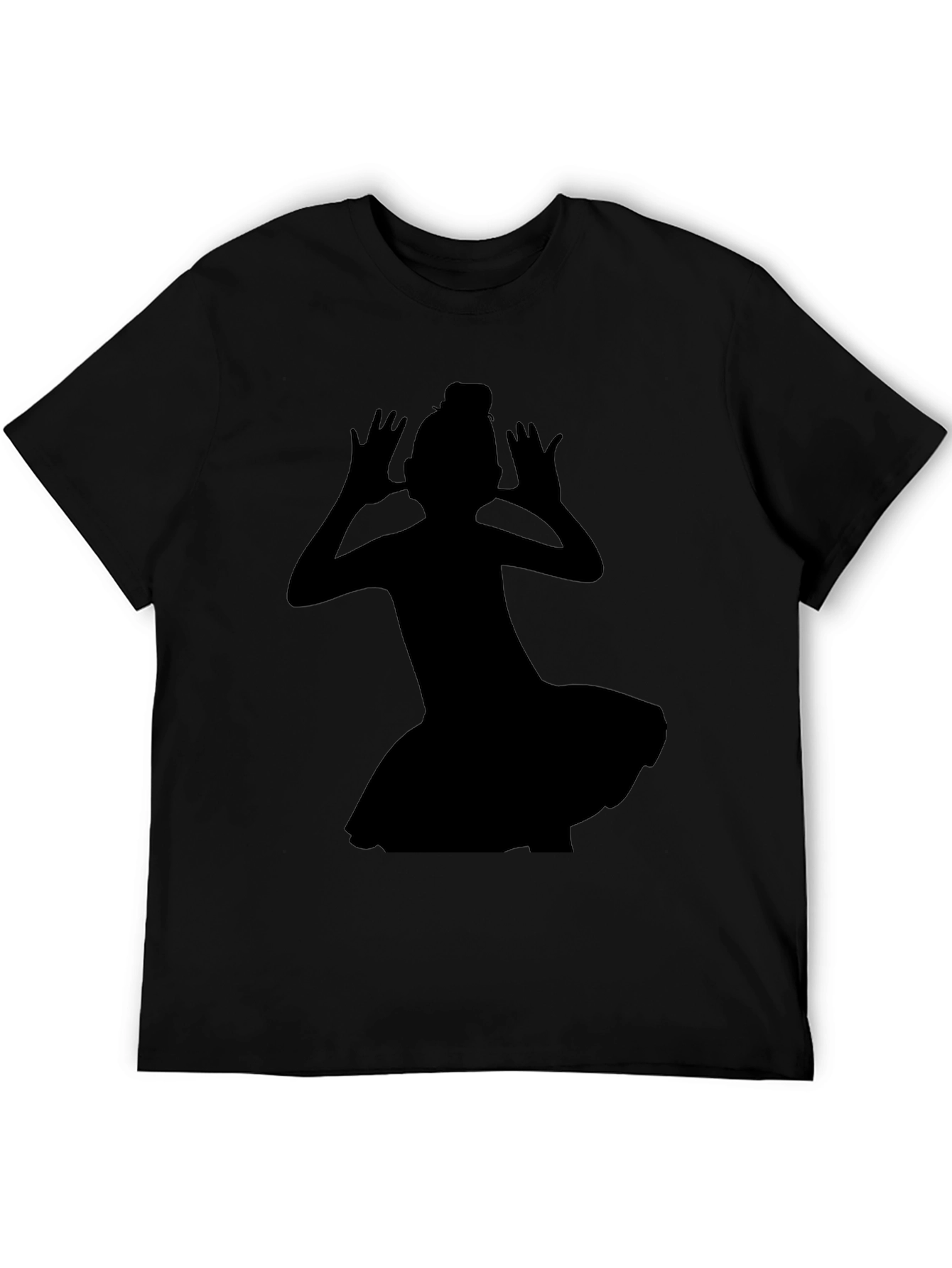 Silhouette Dancer Black T-Shirt