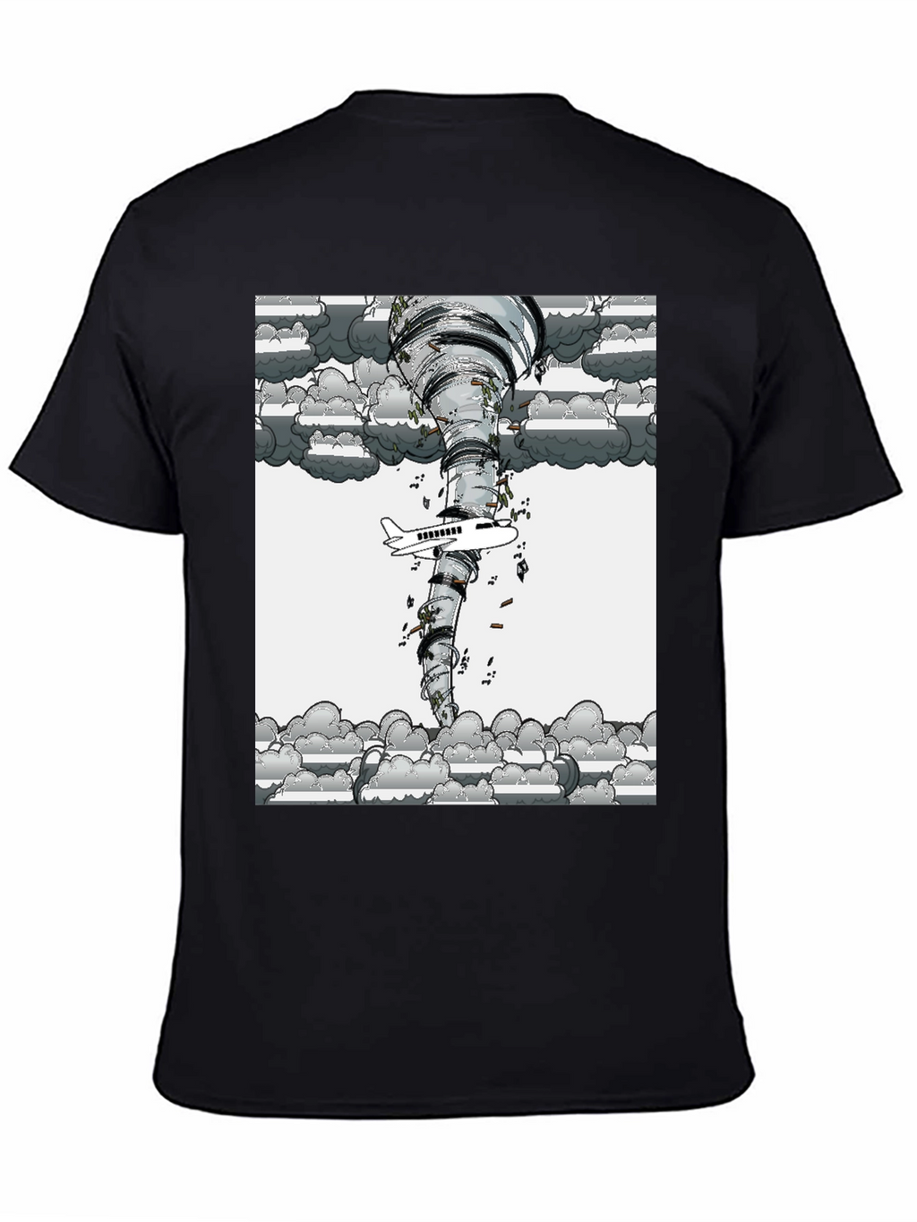 Tornado Airplane Graphic Tee