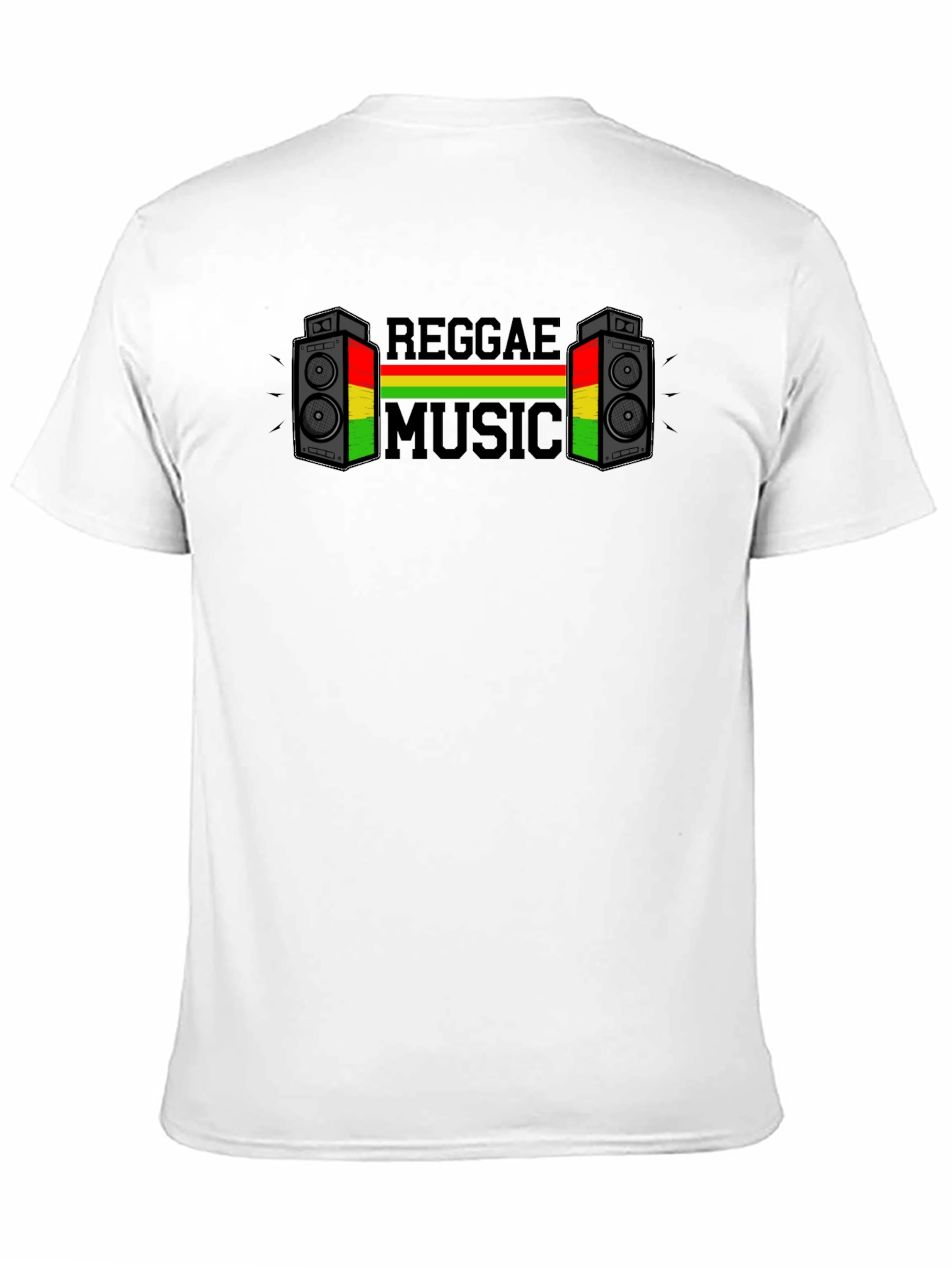 Reggae Music Graphic T-Shirt - Cool Casual Tee