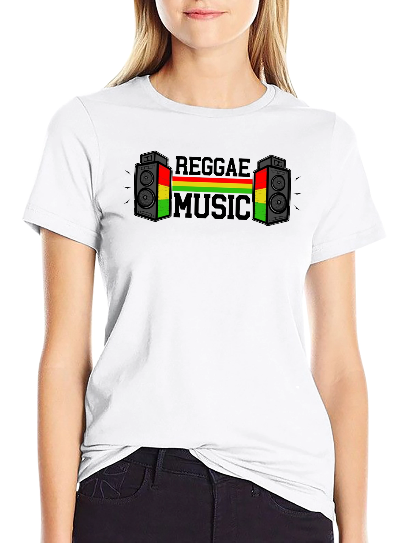Reggae Music Graphic T-Shirt - Cool Casual Tee