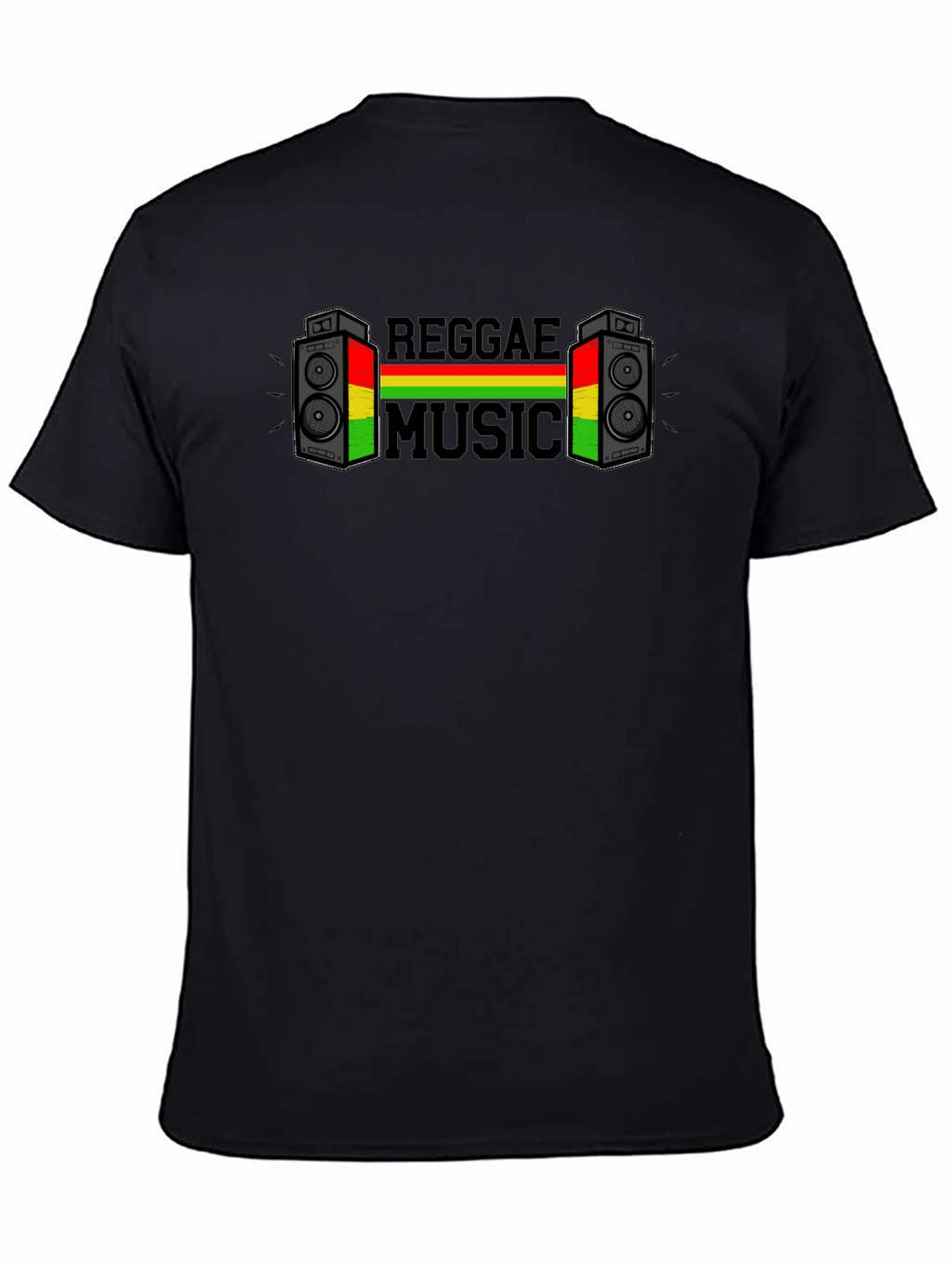 Reggae Music Graphic T-Shirt - Cool Casual Tee