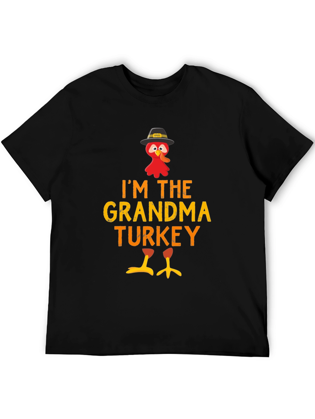 Im The Grandma Turkey T-Shirt - Thanksgiving Apparel