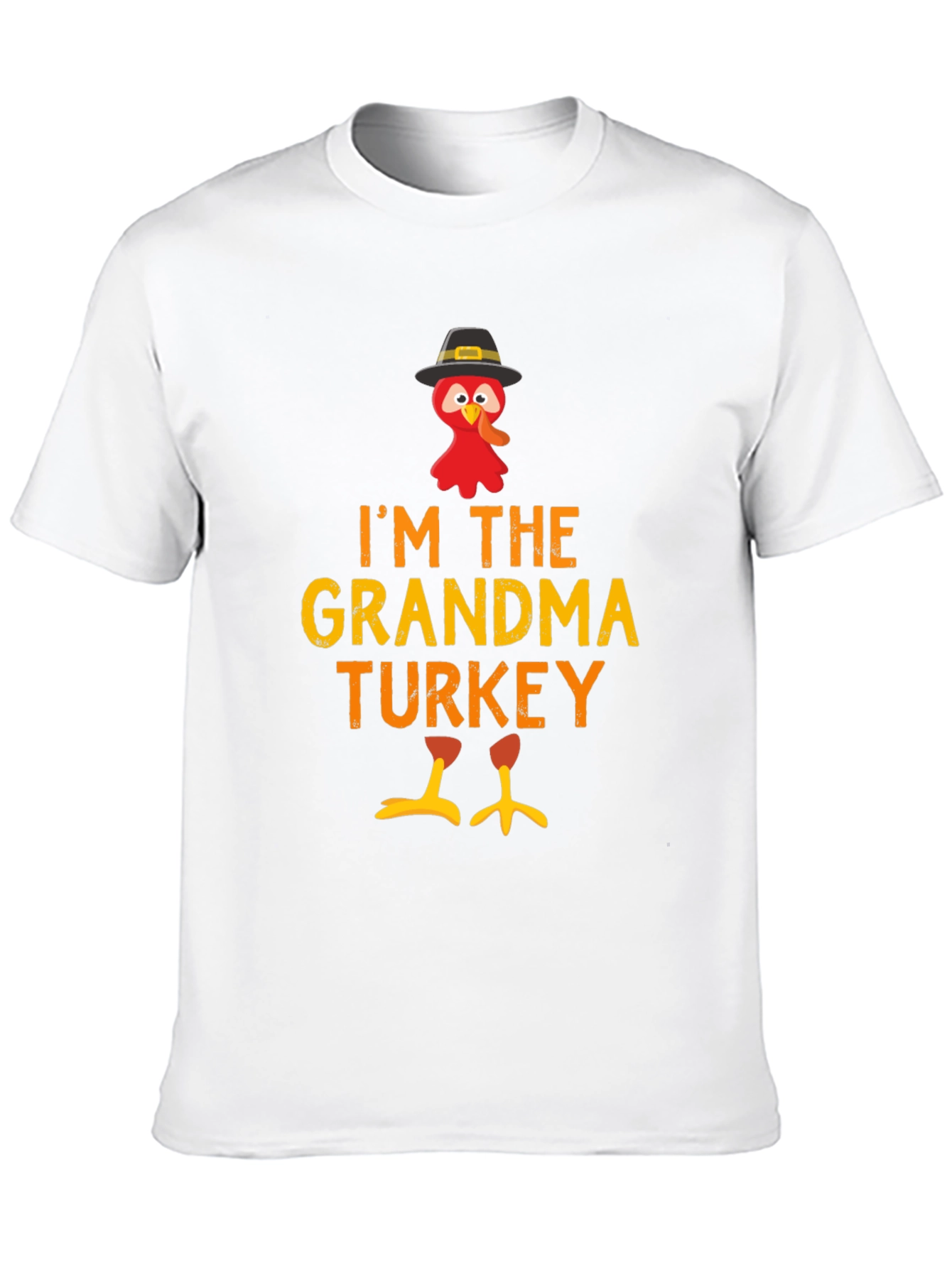 Im The Grandma Turkey T-Shirt - Thanksgiving Apparel
