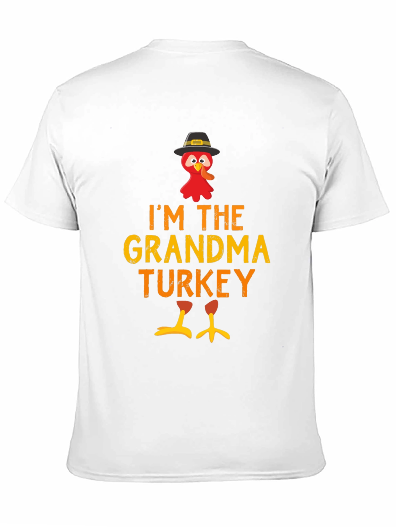 Im The Grandma Turkey T-Shirt - Thanksgiving Apparel