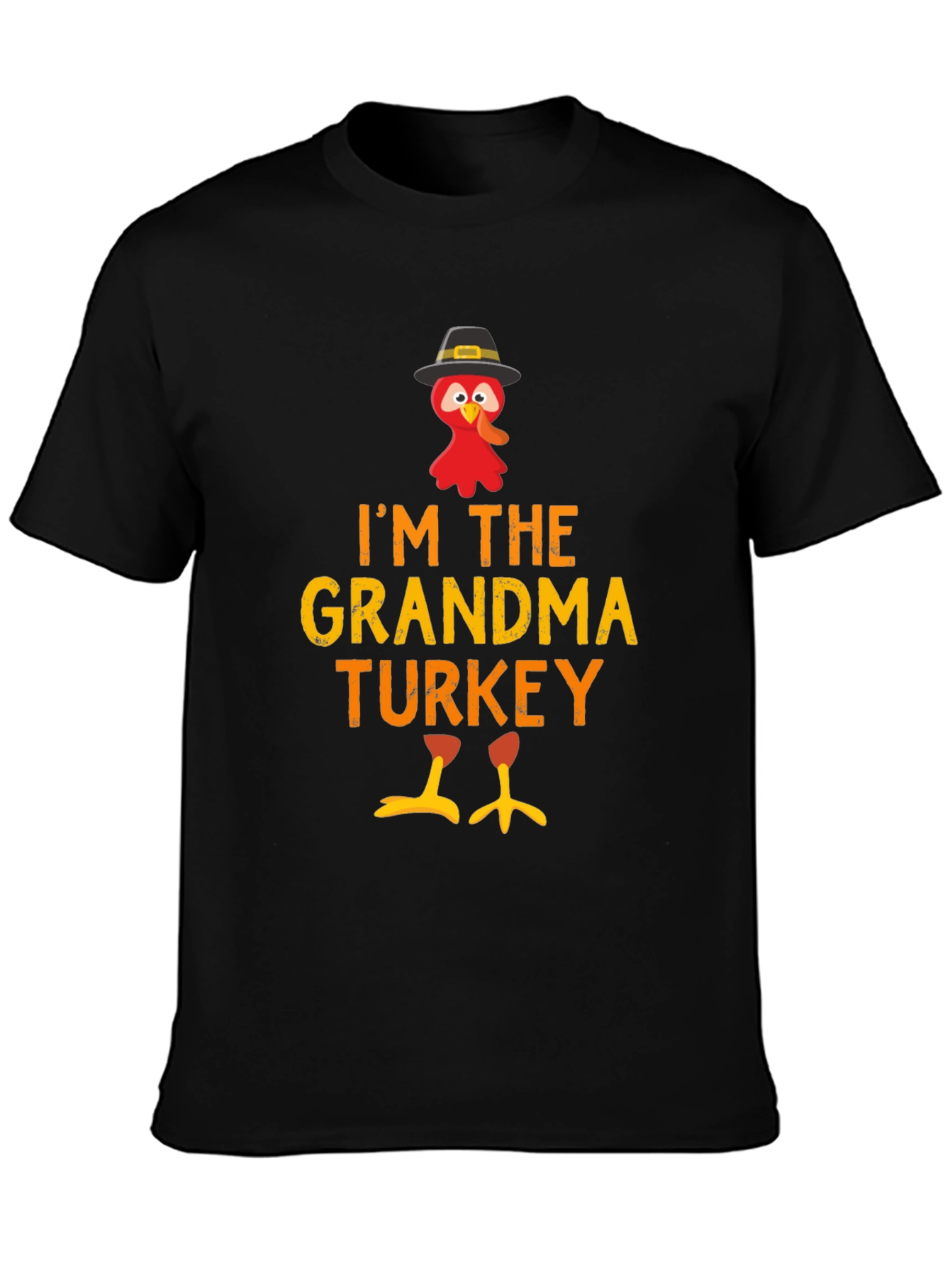 Im The Grandma Turkey T-Shirt - Thanksgiving Apparel