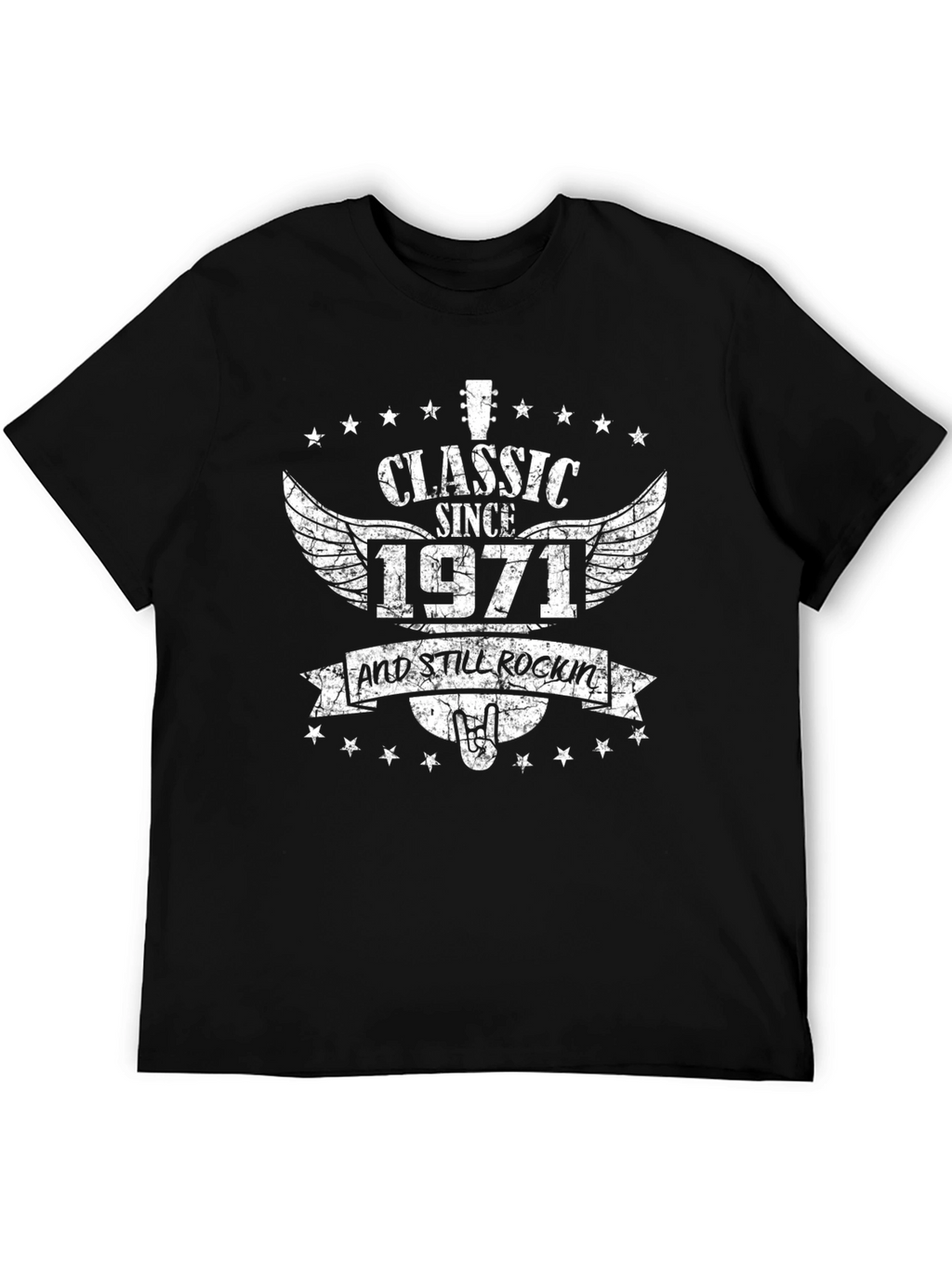 Classic Since 1971 Rock and Roll T-Shirt