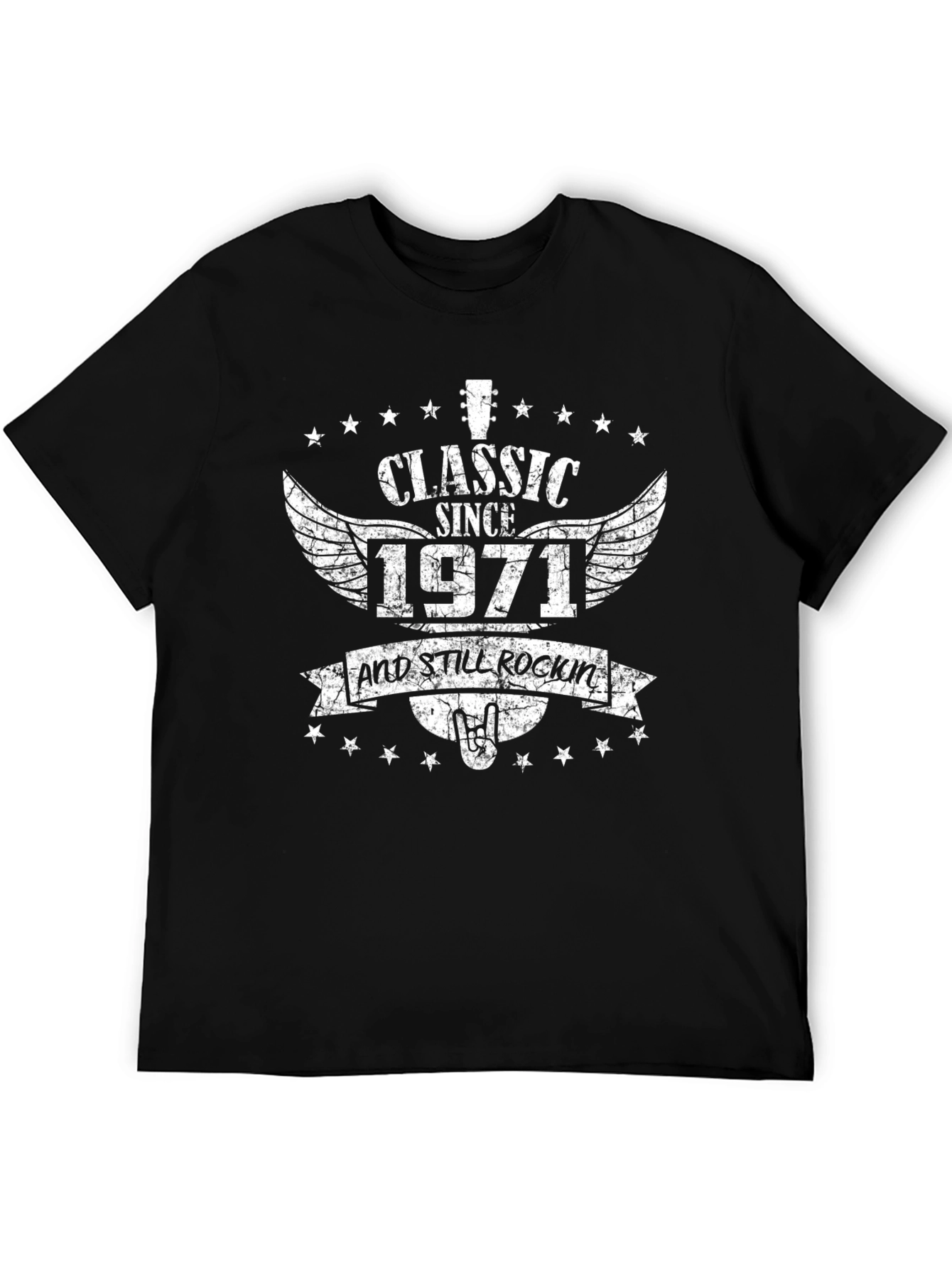 Classic Since 1971 Rock and Roll T-Shirt