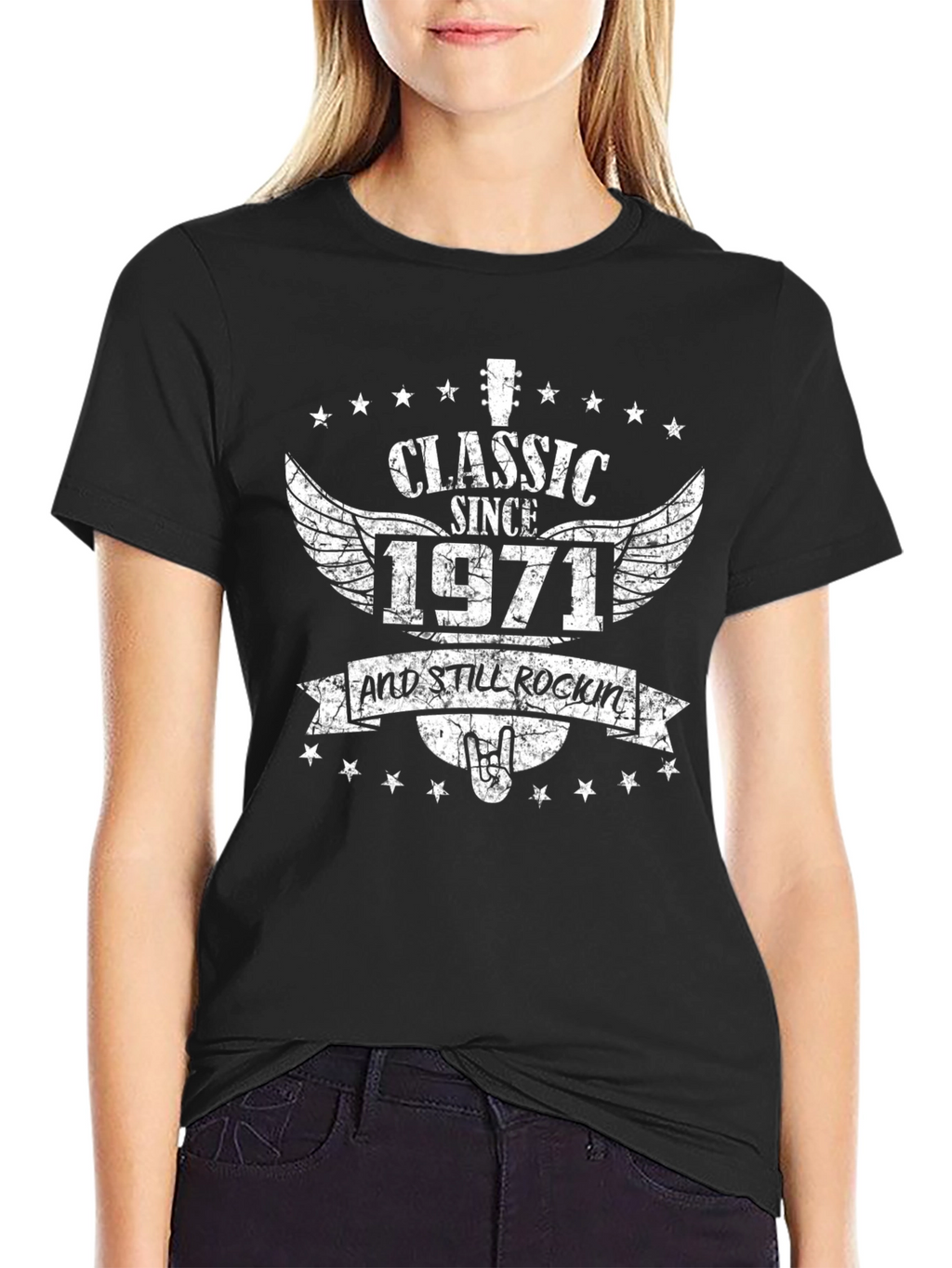 Classic Since 1971 Rock and Roll T-Shirt
