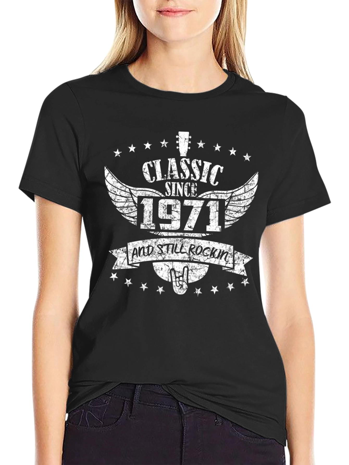 Classic Since 1971 Rock and Roll T-Shirt