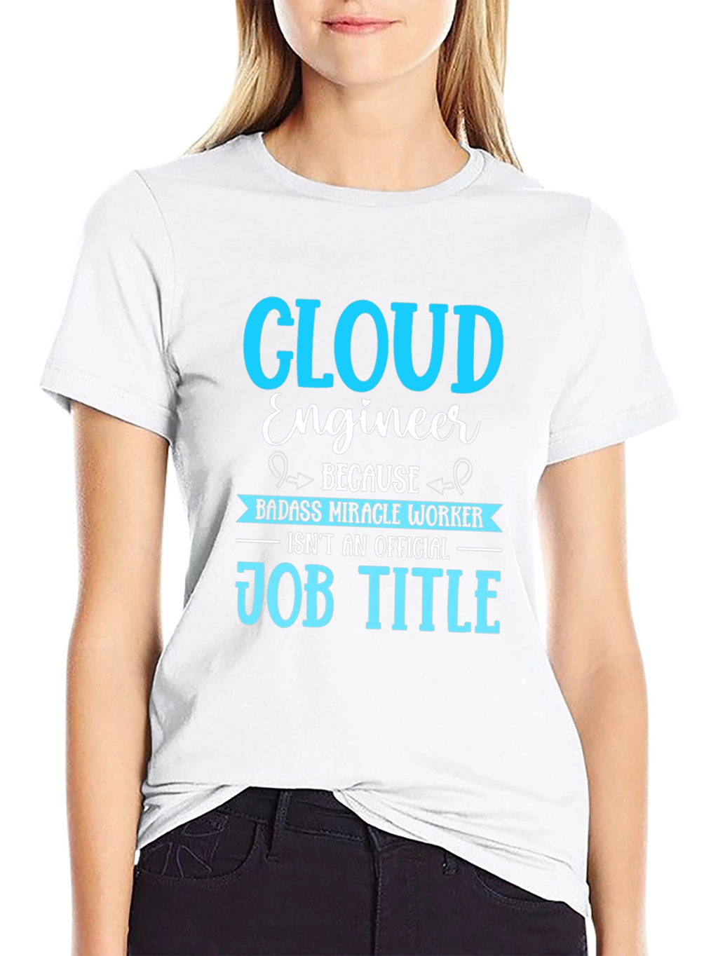 Cloud Engineer Job Title T-Shirt